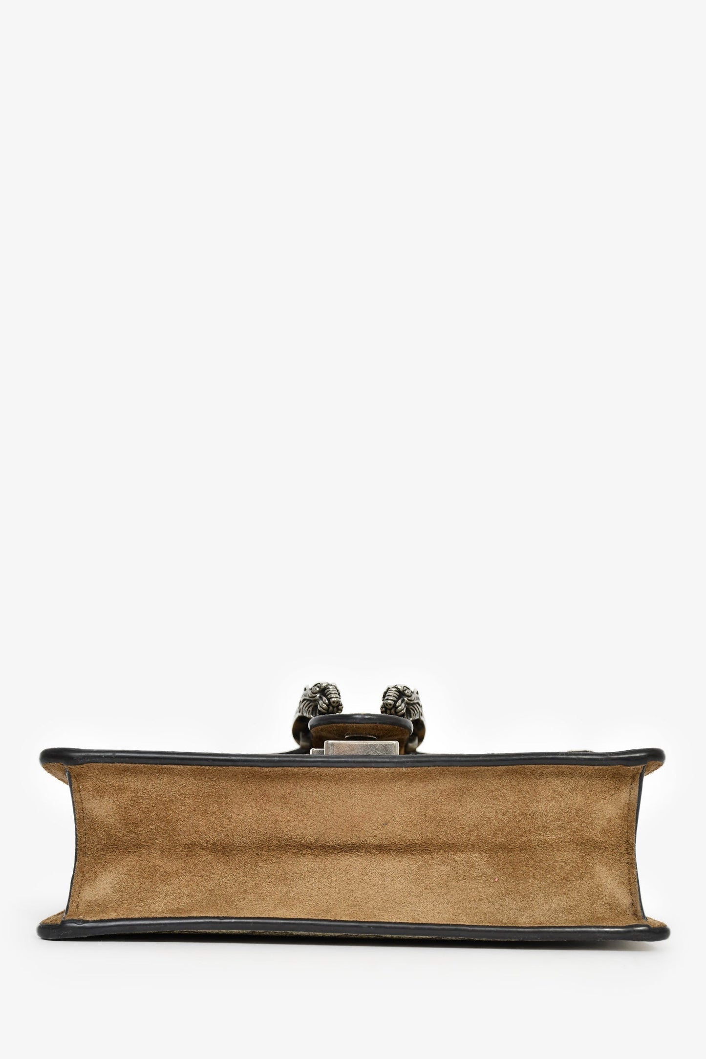 Gucci GG Supreme Monogram Canvas/Suede Mini Dionysus Shoulder Bag