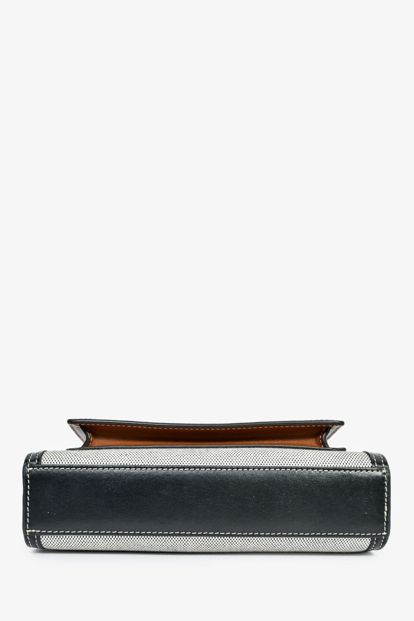 Burberry Black Canvas/Leather Mini Pocket Bag