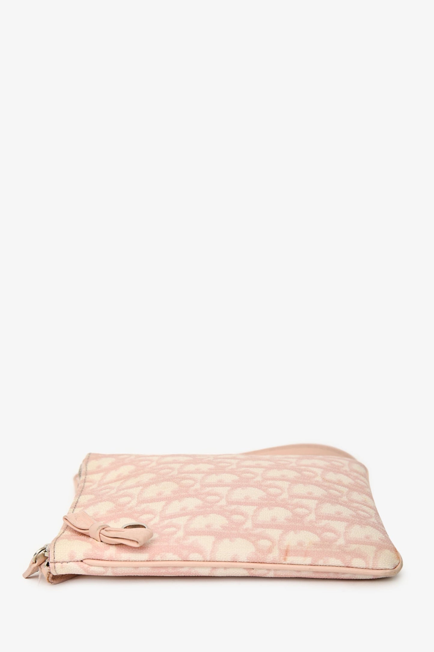 Christian Dior 2006 Pink Canvas Monogram Diorissimo Girly Crossbody Bag