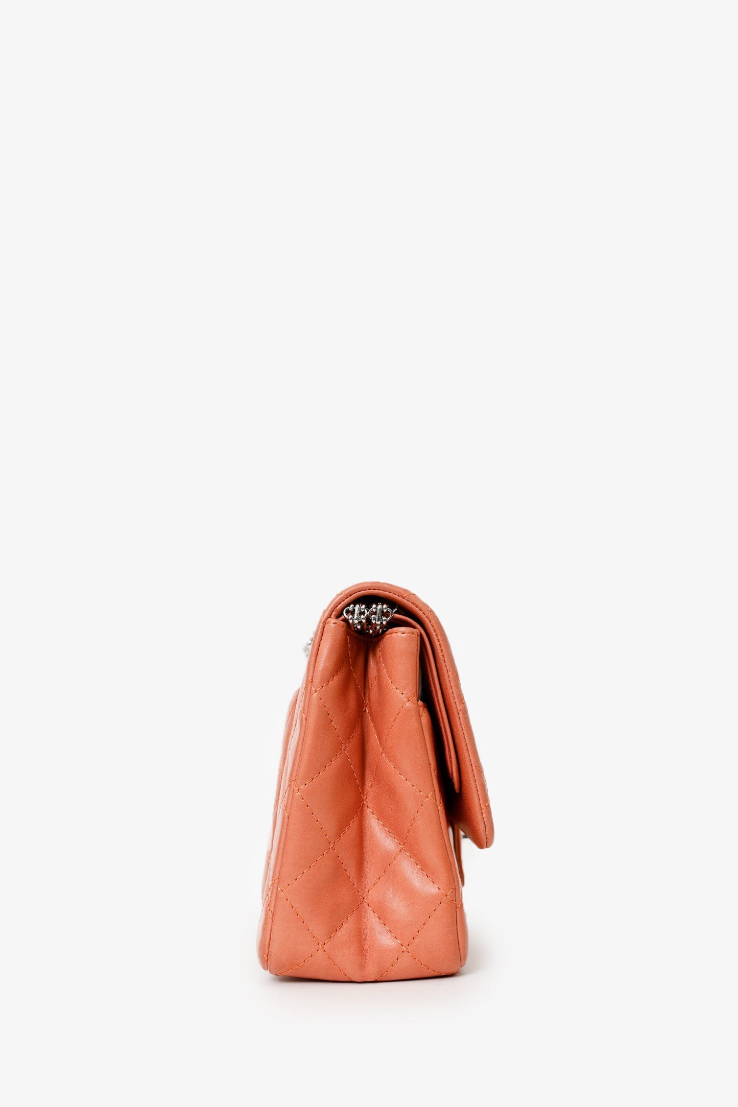 Chanel™ 2011 Salmon Lambskin Quilted 2.55 Reissue 227 Flap Bag