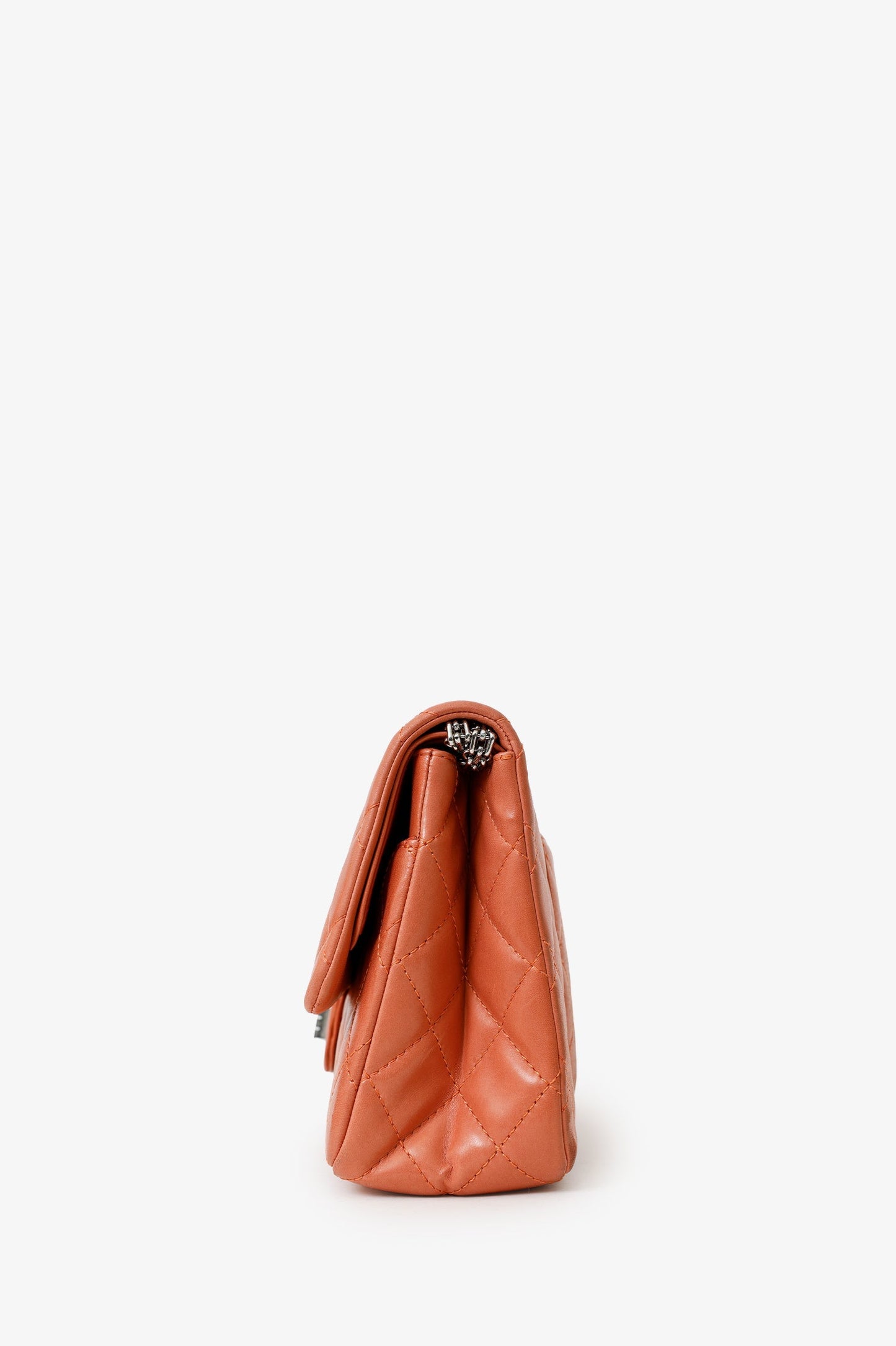 Chanel™ 2011 Salmon Lambskin Quilted 2.55 Reissue 227 Flap Bag