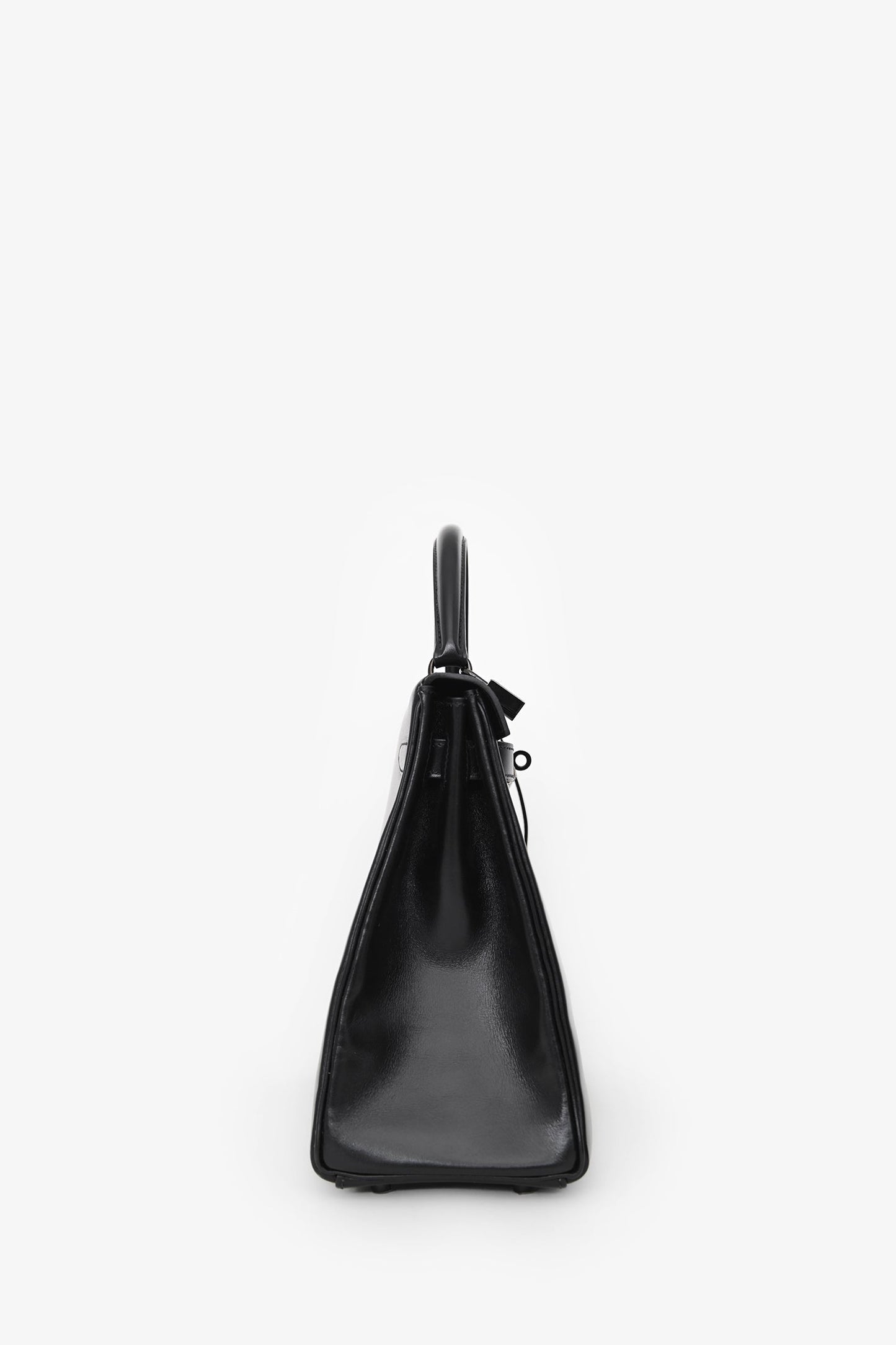 Hermès Black Box Leather So Black Kelly 32