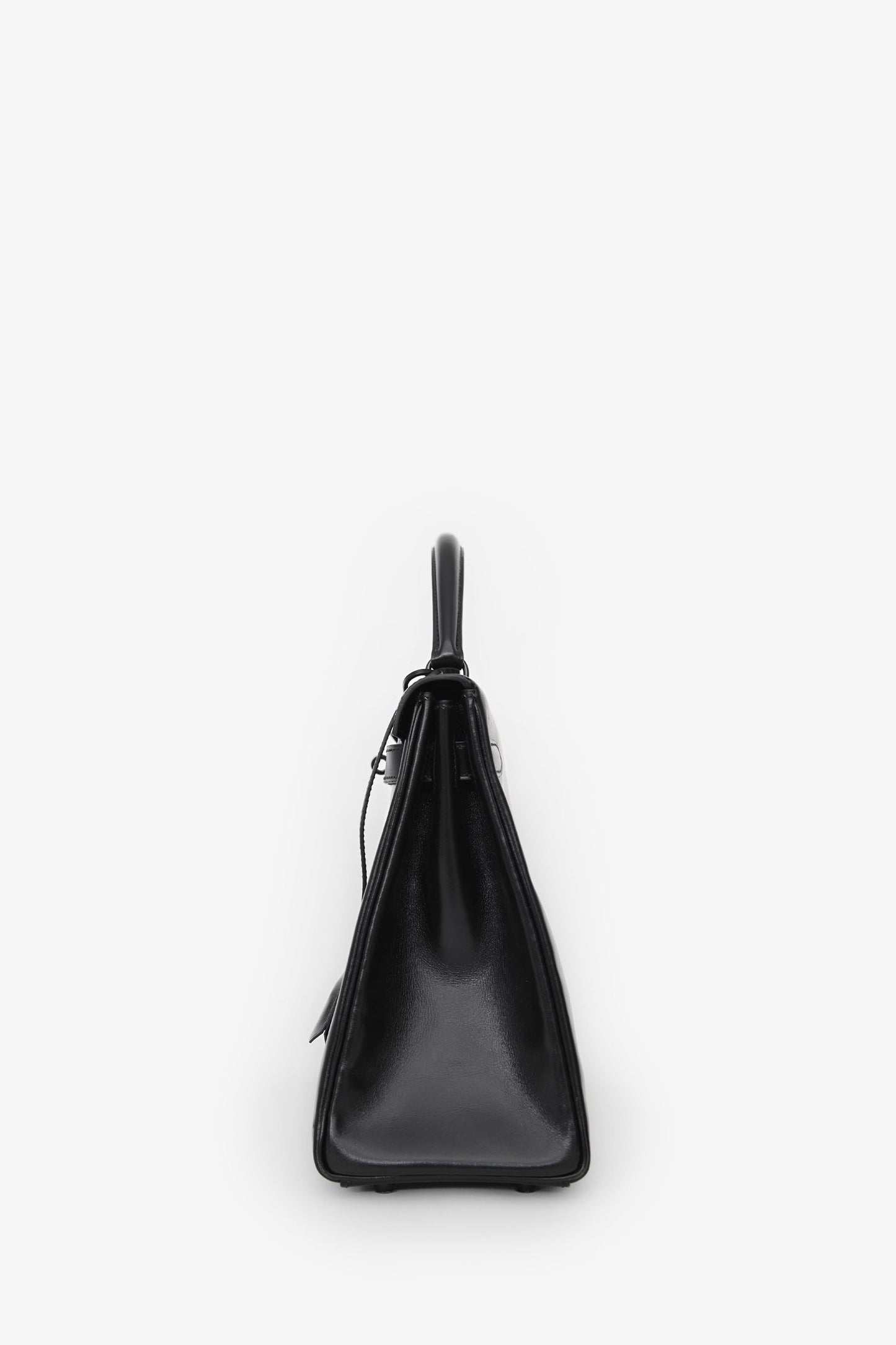 Hermès Black Box Leather So Black Kelly 32