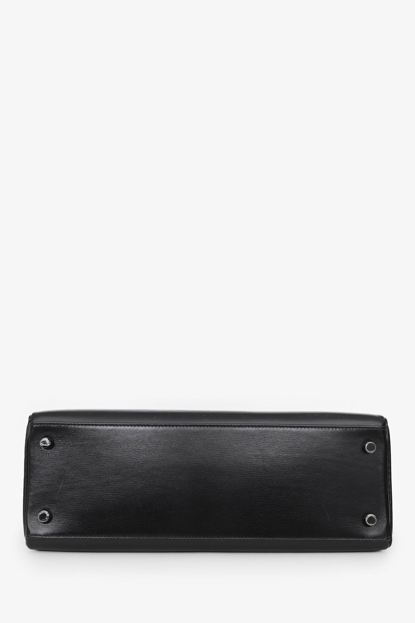 Hermès Black Box Leather So Black Kelly 32