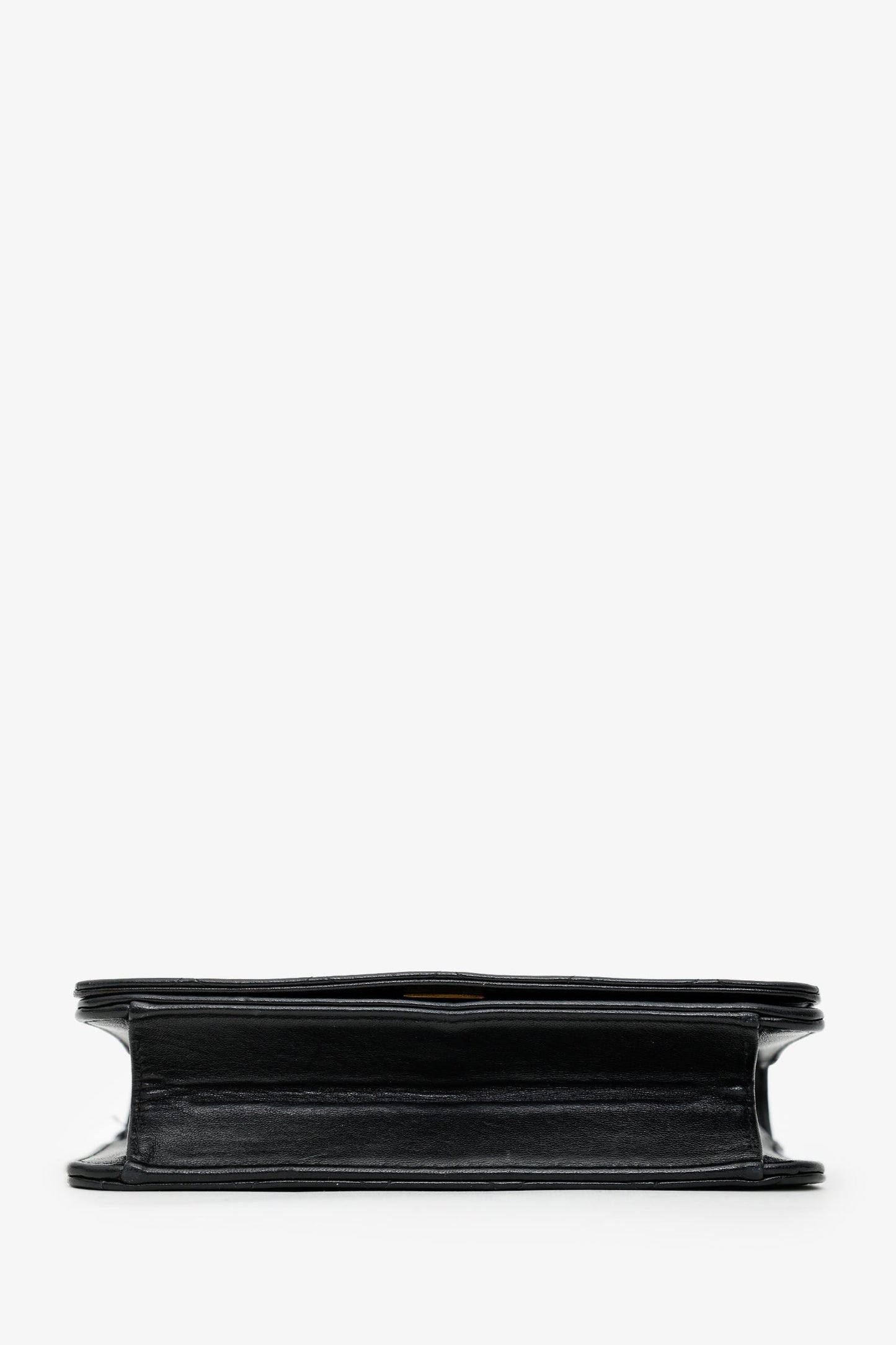 Chanel™ Black Quilted Lambskin Mini Full Flap Bag