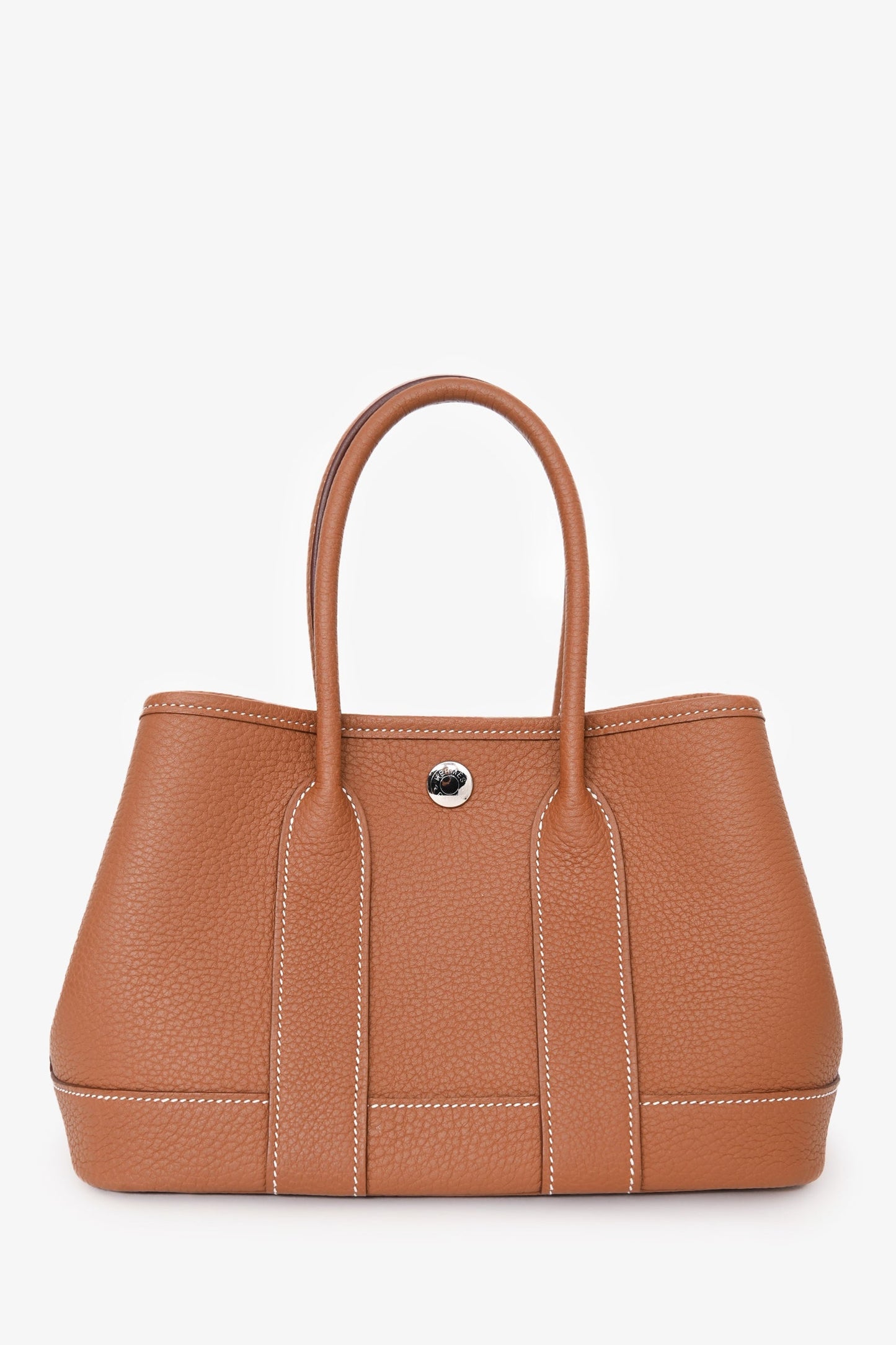Hermès 2024 Gold Togo Leather Mini 23 Garden Party