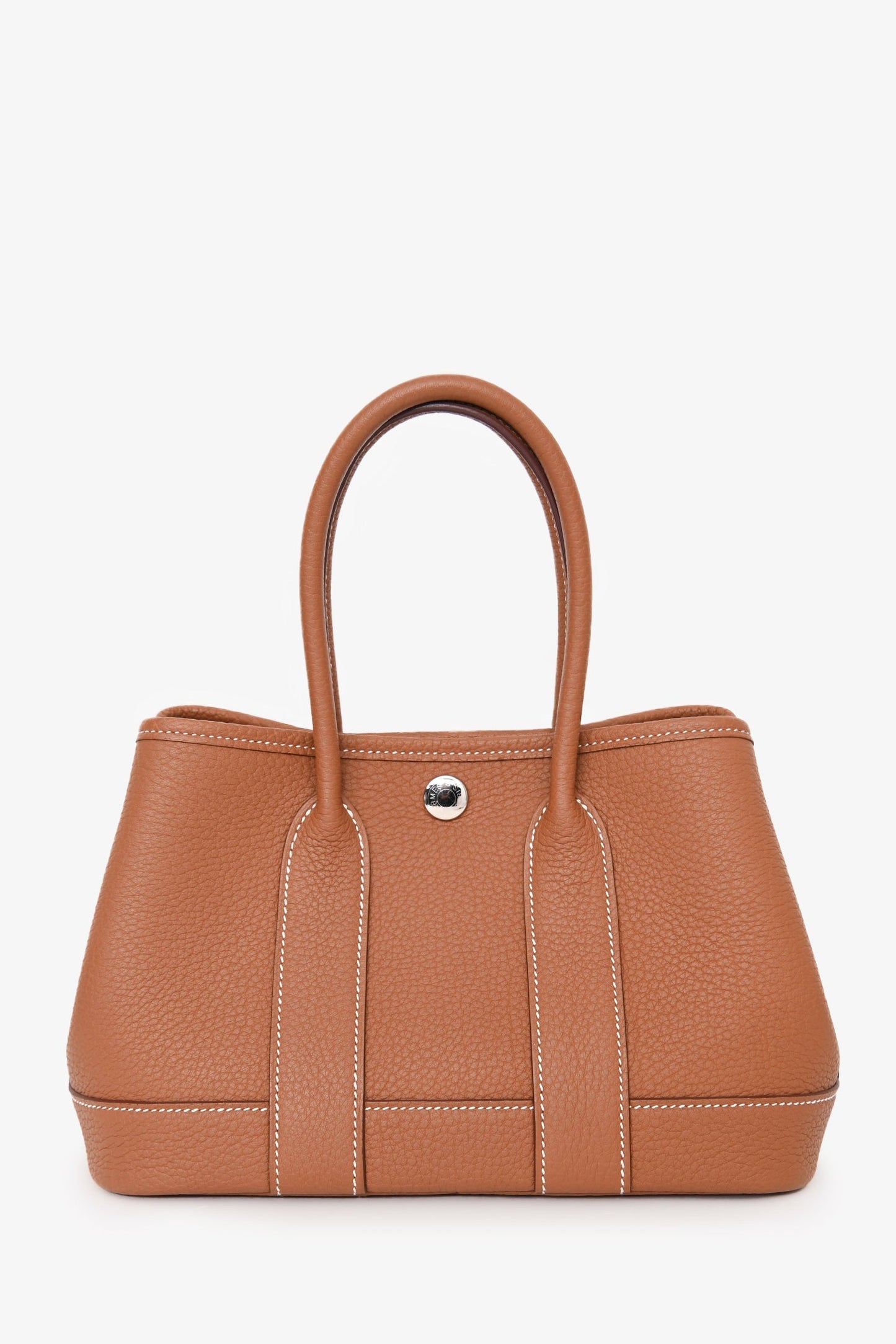 Hermès 2024 Gold Togo Leather Mini 23 Garden Party
