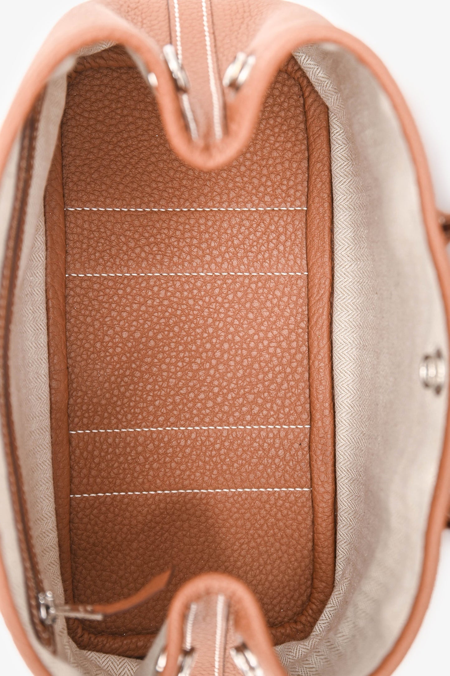 Hermès 2024 Gold Togo Leather Mini 23 Garden Party