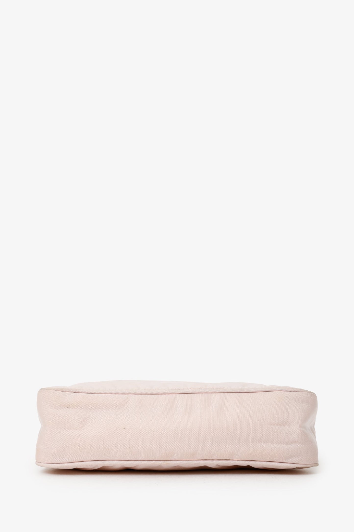 Prada Pink Nylon Traingle Logo Re-Edition 2000 Shoulder Bag
