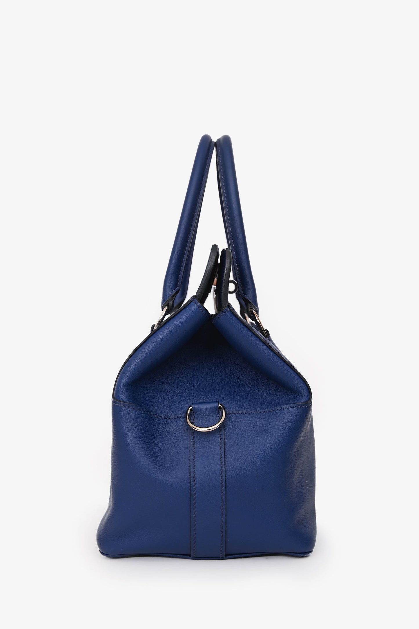 Hermès 2014 Blue Swift Leather Toolbox 20 With Strap