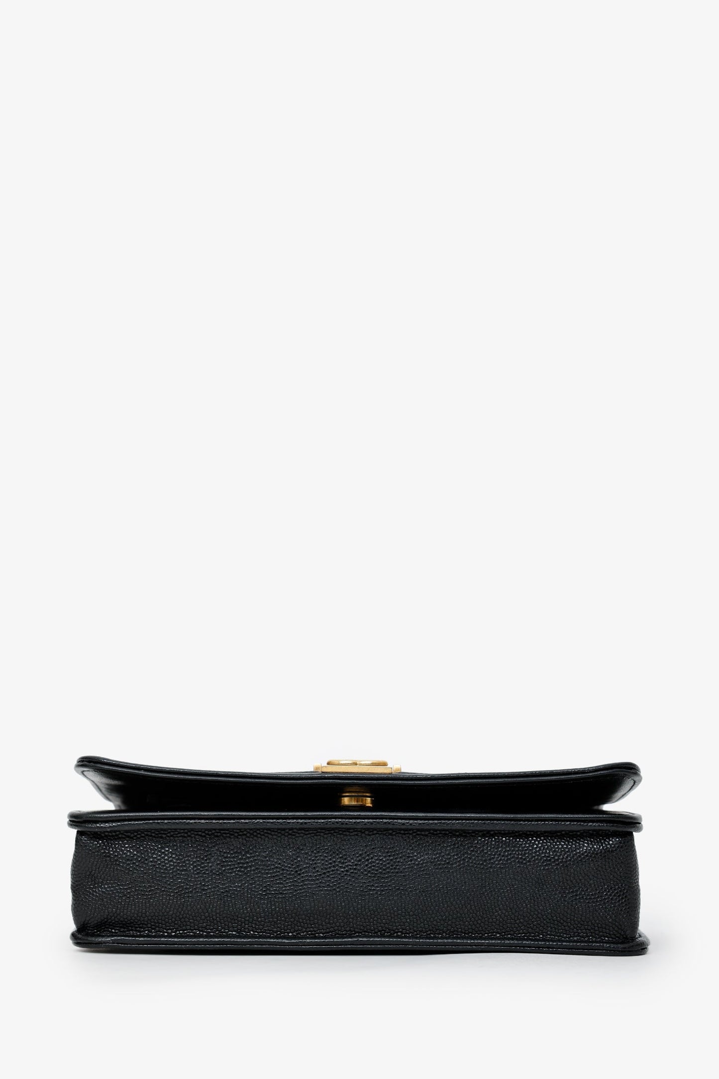 Chanel™ Black Caviar CC Boy Wallet On Chain