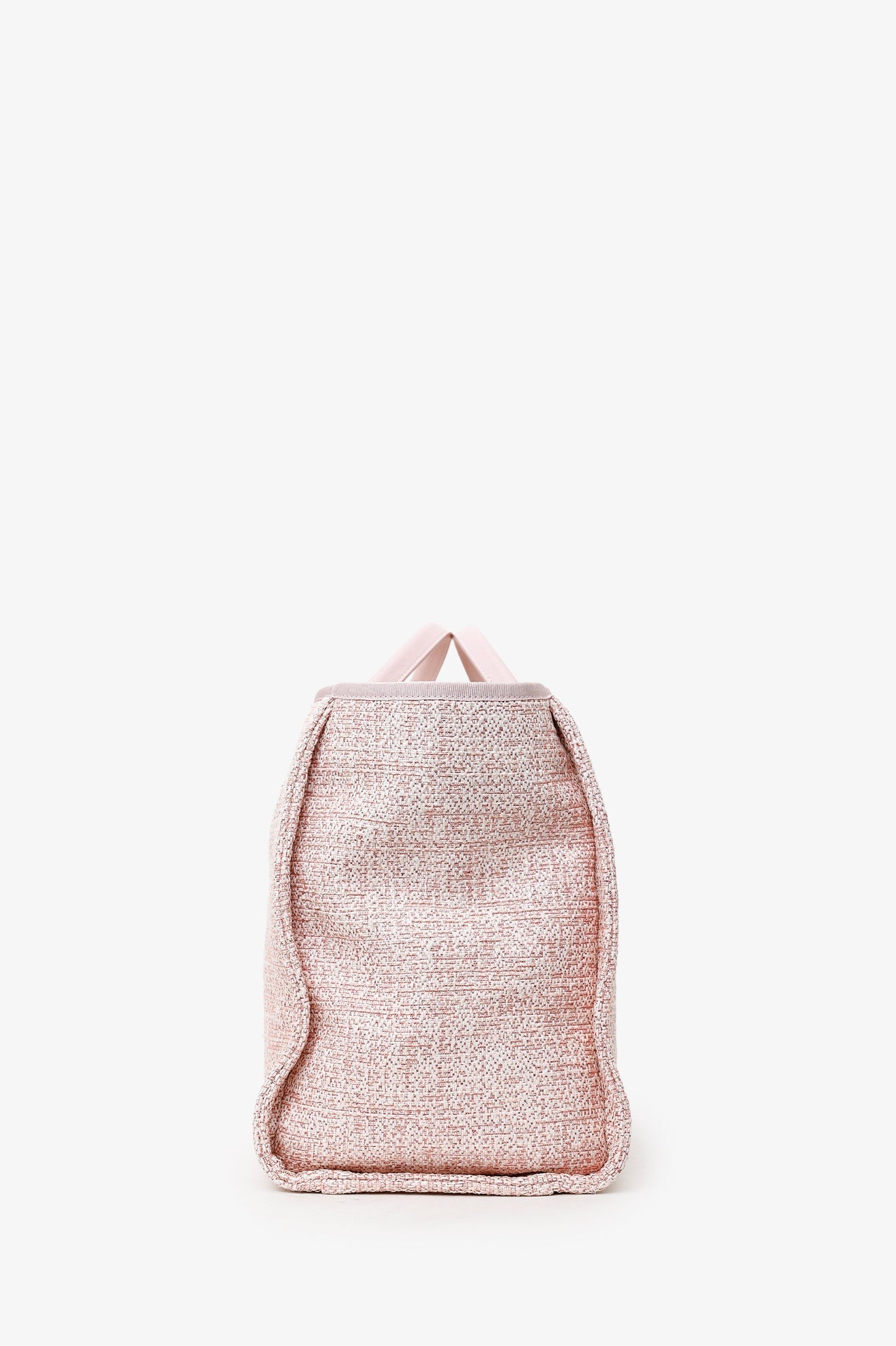Chanel 2019 Pink Glitter Medium Deauville Tote
