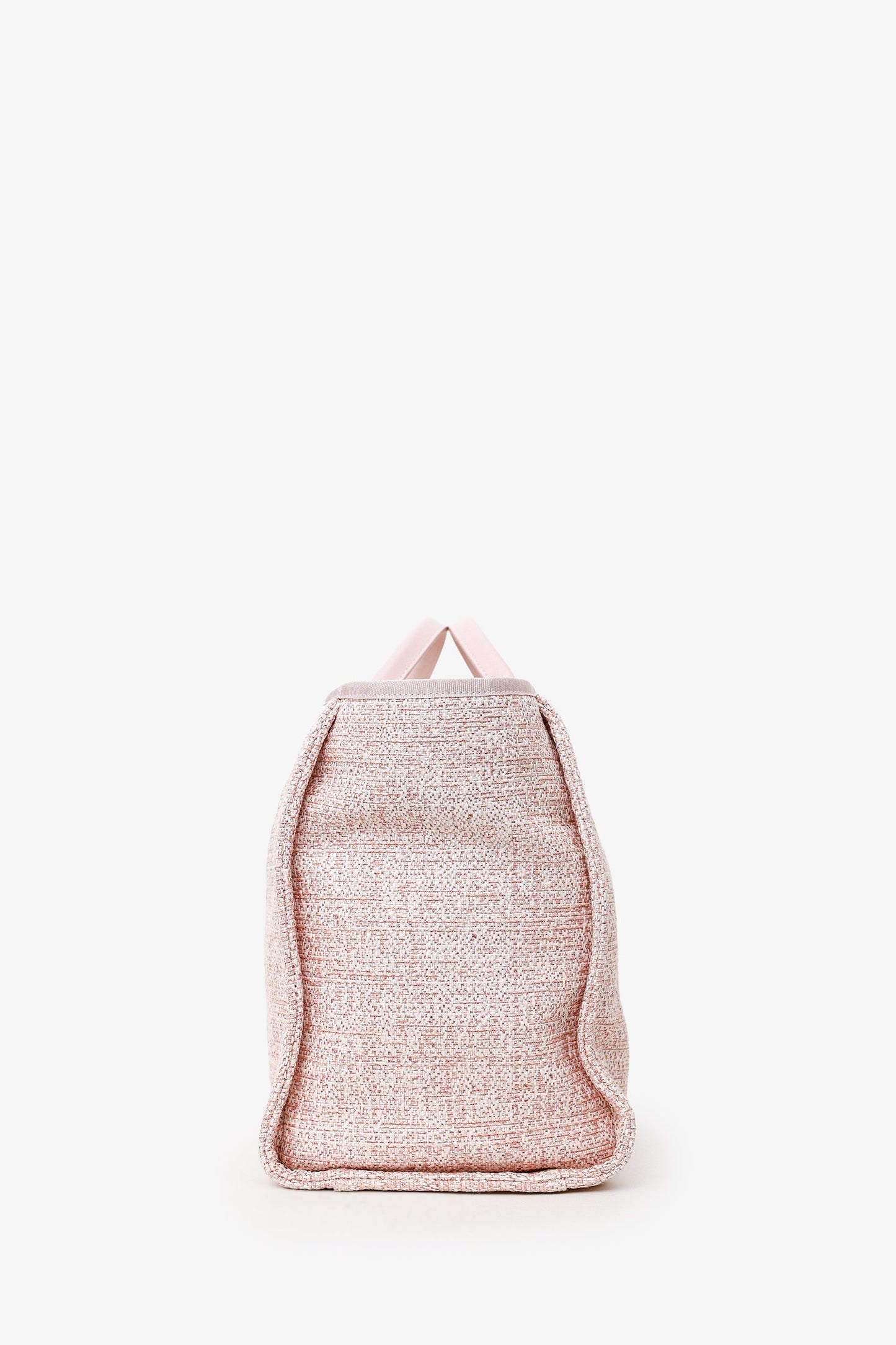 Chanel 2019 Pink Glitter Medium Deauville Tote
