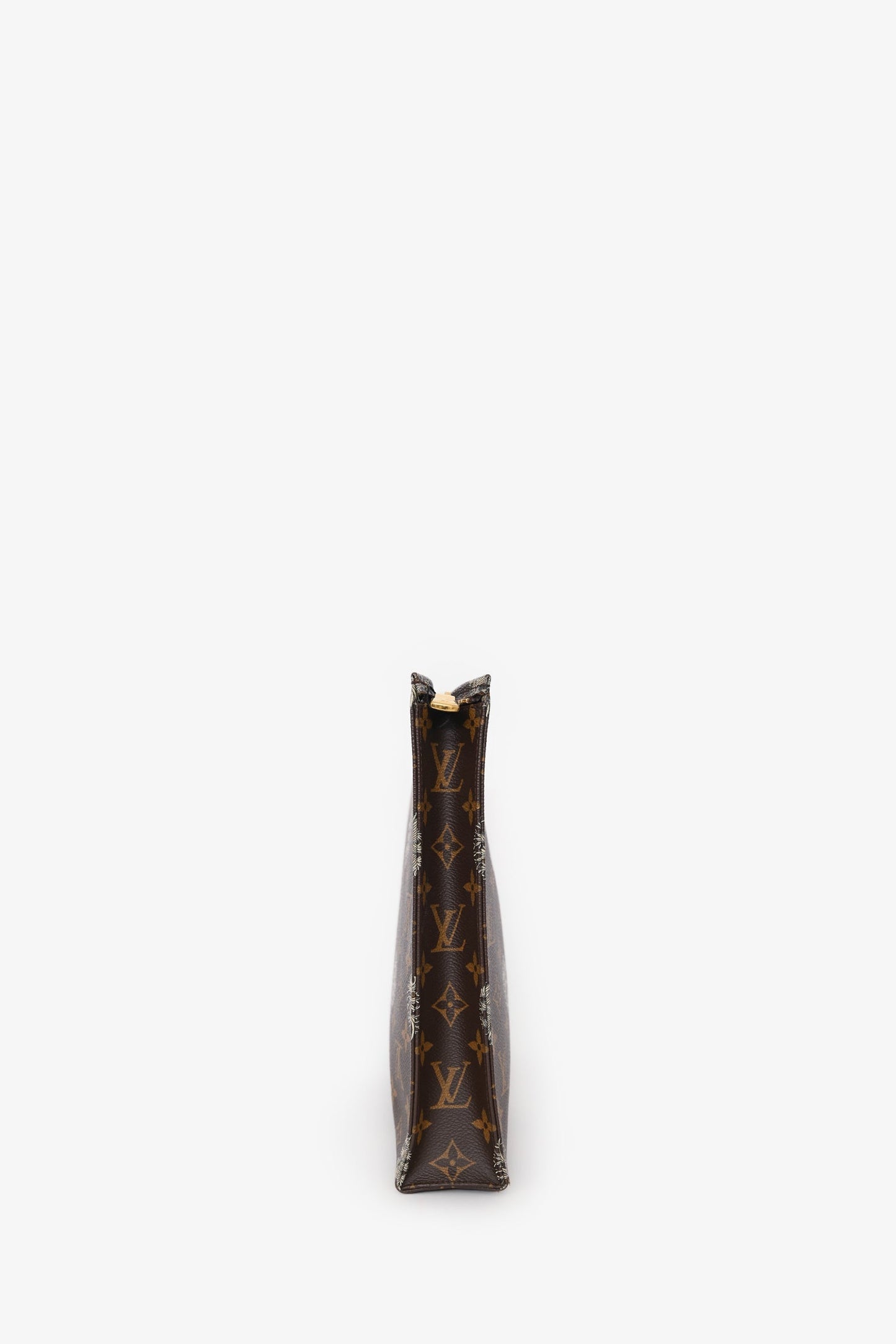Louis Vuitton Runway 2015 Monogram Nemeth Rope Pochette Voyage Clutch Bag