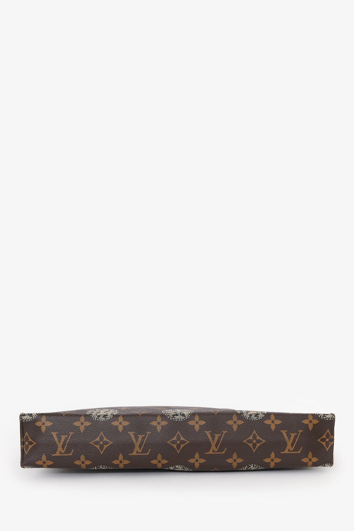 Louis Vuitton Runway 2015 Monogram Nemeth Rope Pochette Voyage Clutch Bag