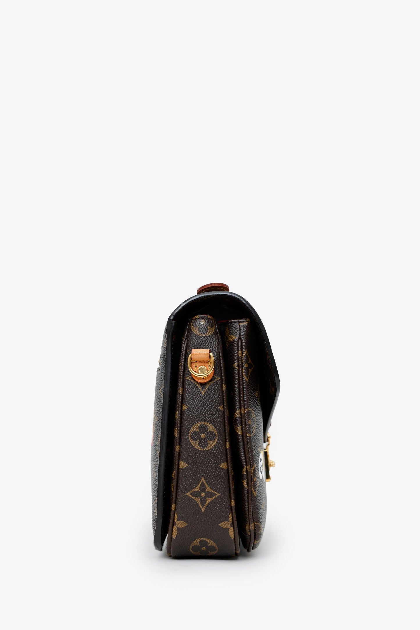 Louis Vuitton Monogram 'Love Lock' Pochette Metis Bag With Strap