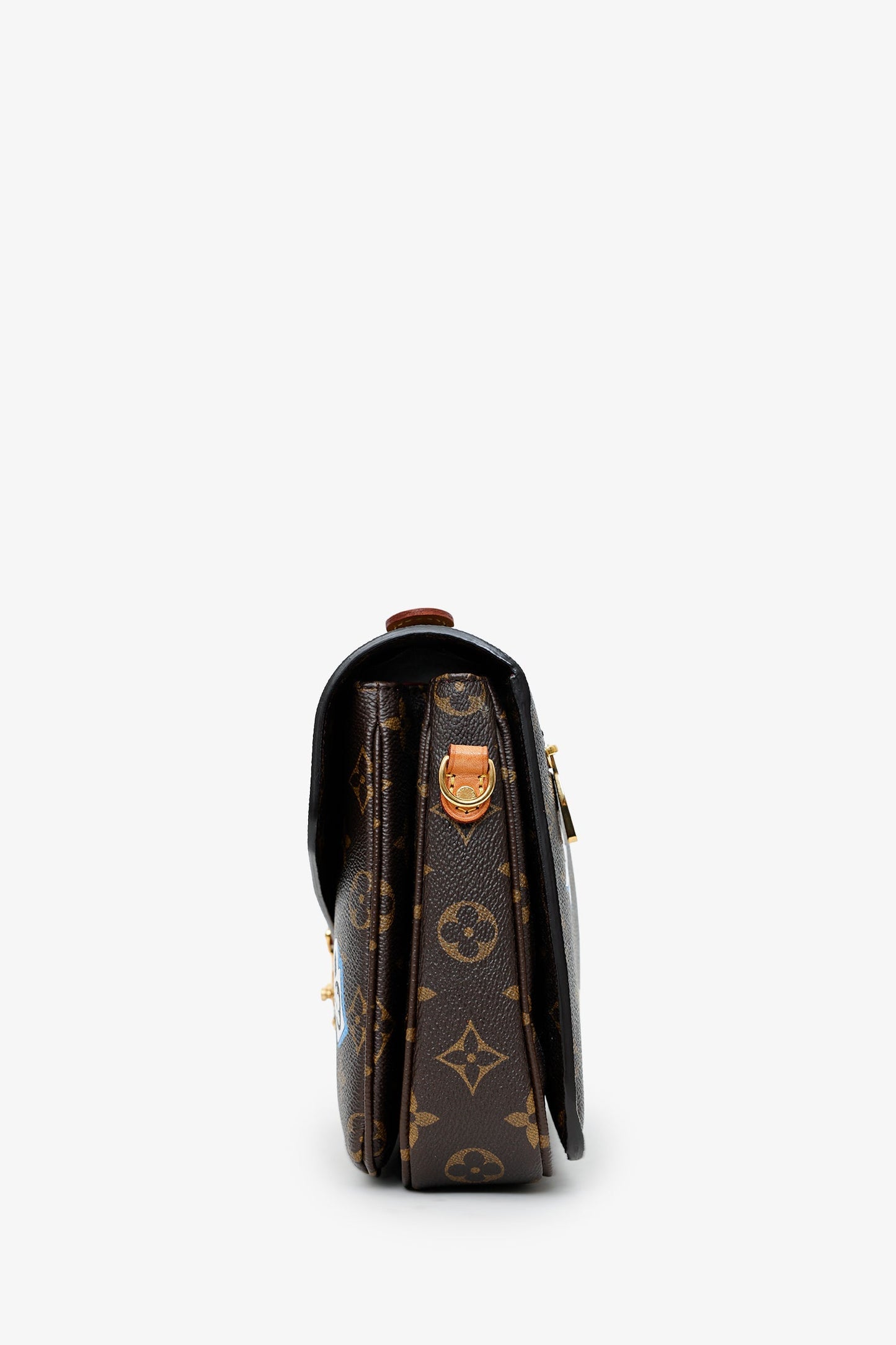 Louis Vuitton Monogram 'Love Lock' Pochette Metis Bag With Strap