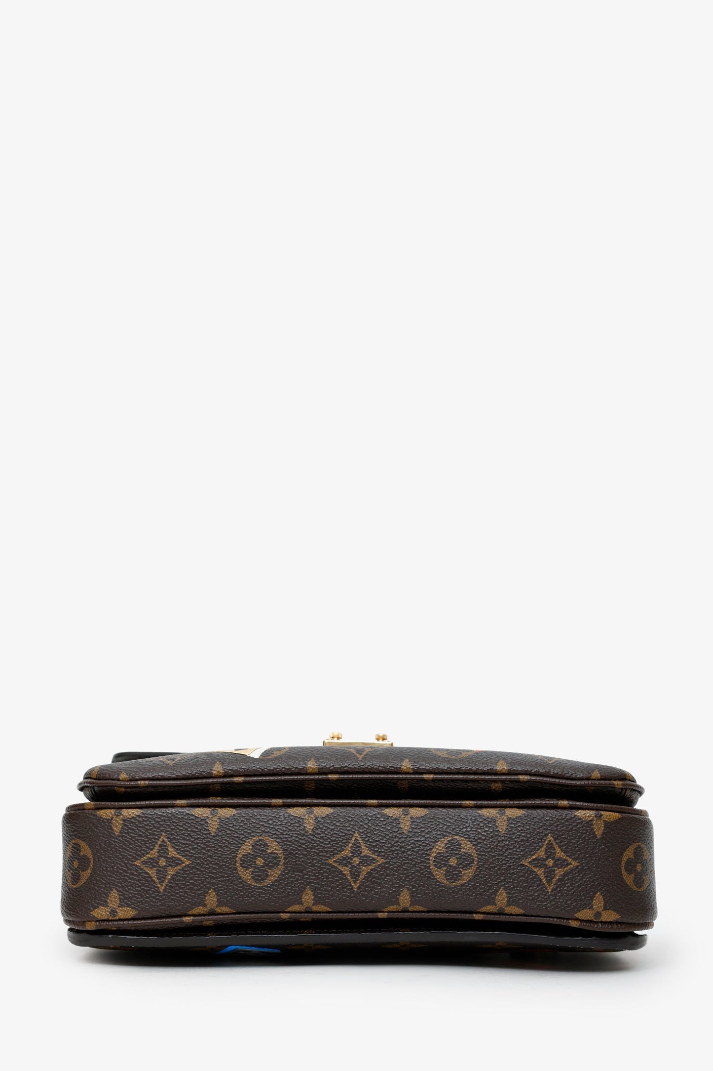 Louis Vuitton Monogram 'Love Lock' Pochette Metis Bag With Strap