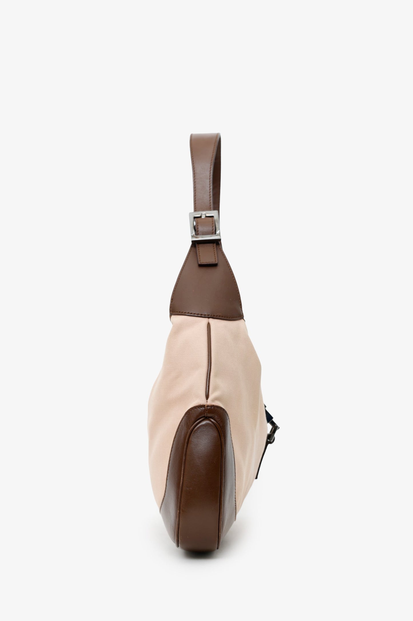Gucci Brown/Beige Canvas and Leather Jackie O Hobo
