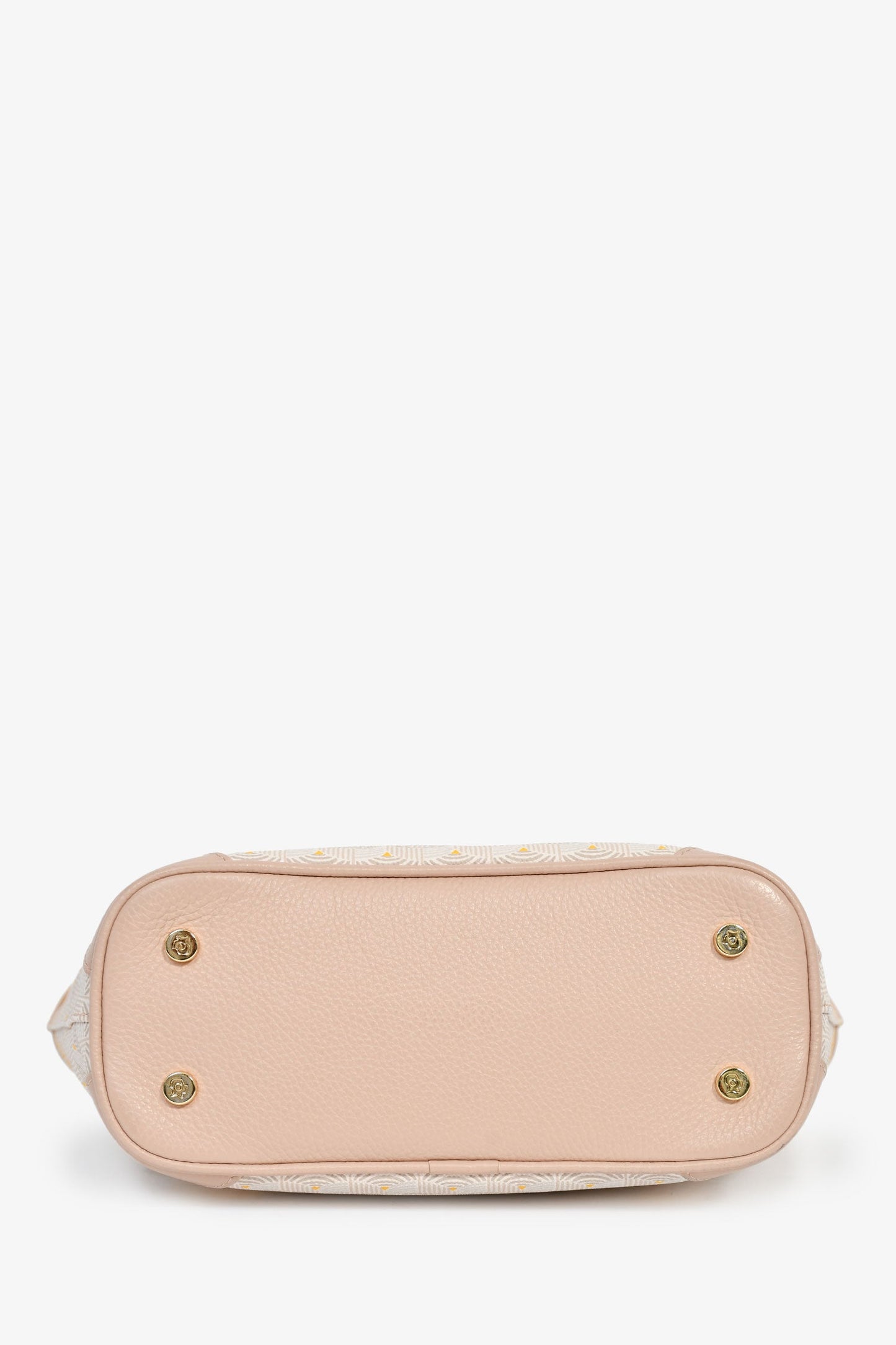 Faure Le Page Pink Coated Canvas 'Daily Battle 19' Mini Tote With Strap