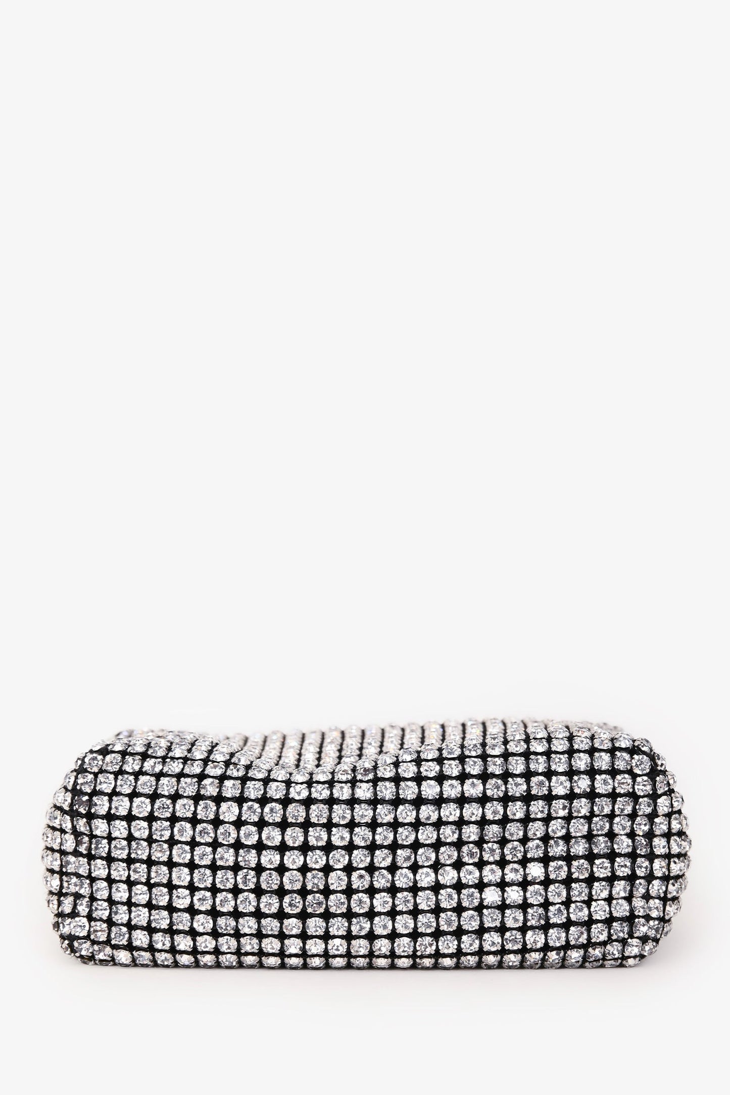 Alexander Wang Silver Rhinestone Mini Heiress Bag