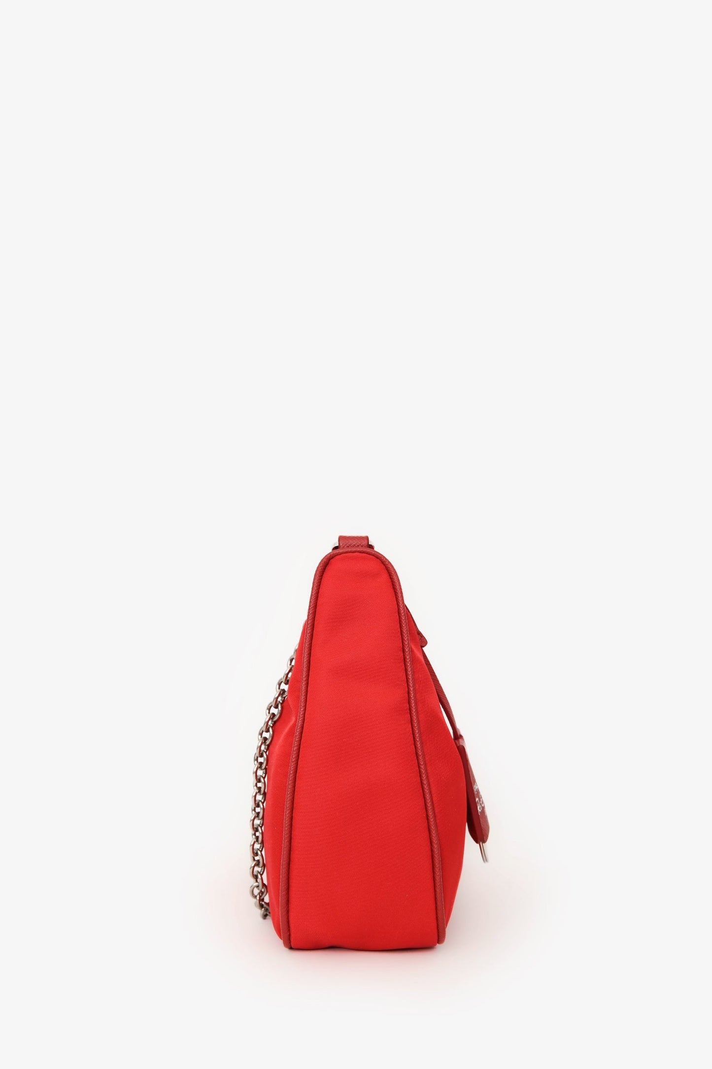 Prada Red Re-Nylon Re-Edition 2005 Bag With Strap + Pouch