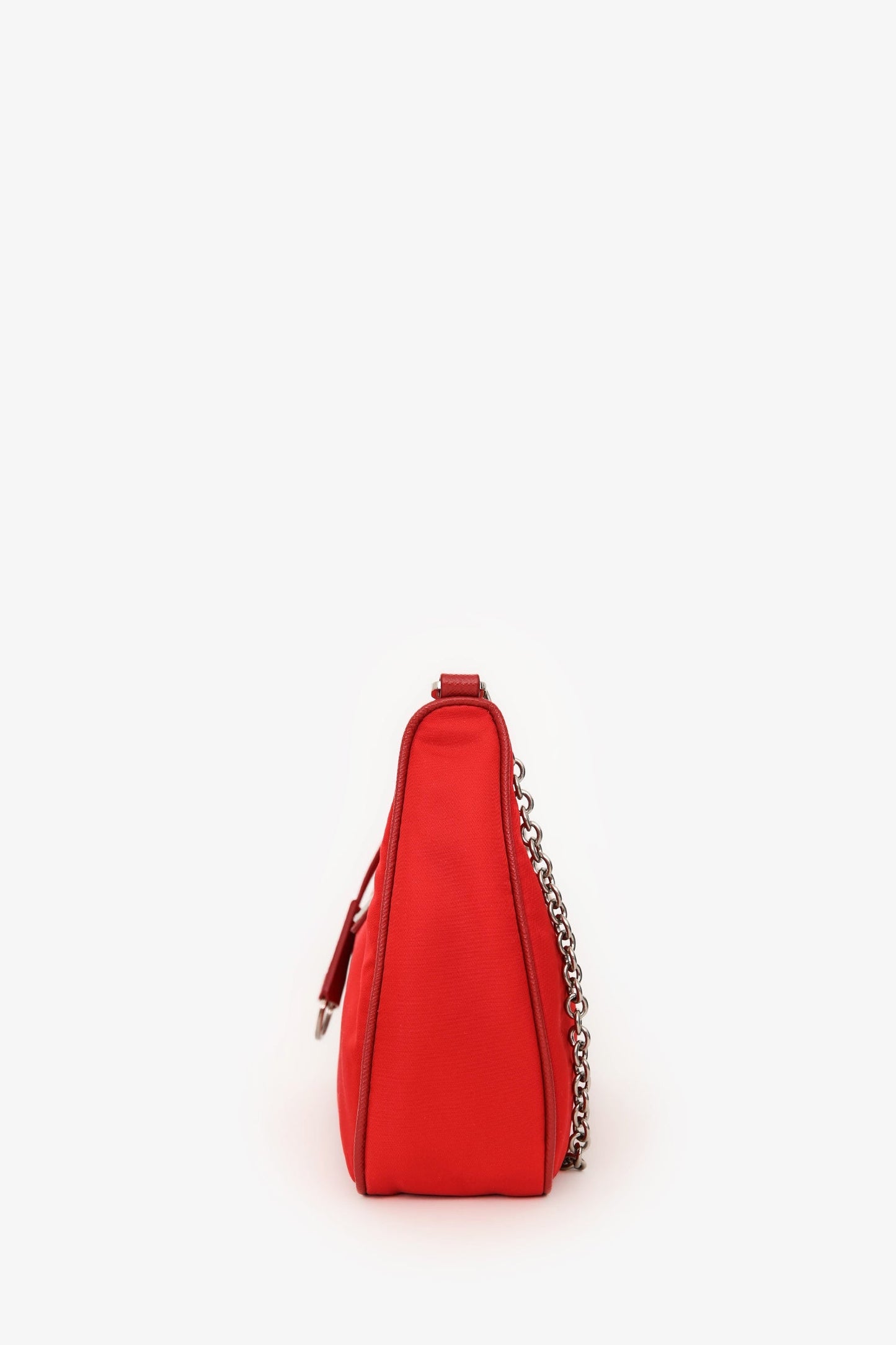 Prada Red Re-Nylon Re-Edition 2005 Bag With Strap + Pouch