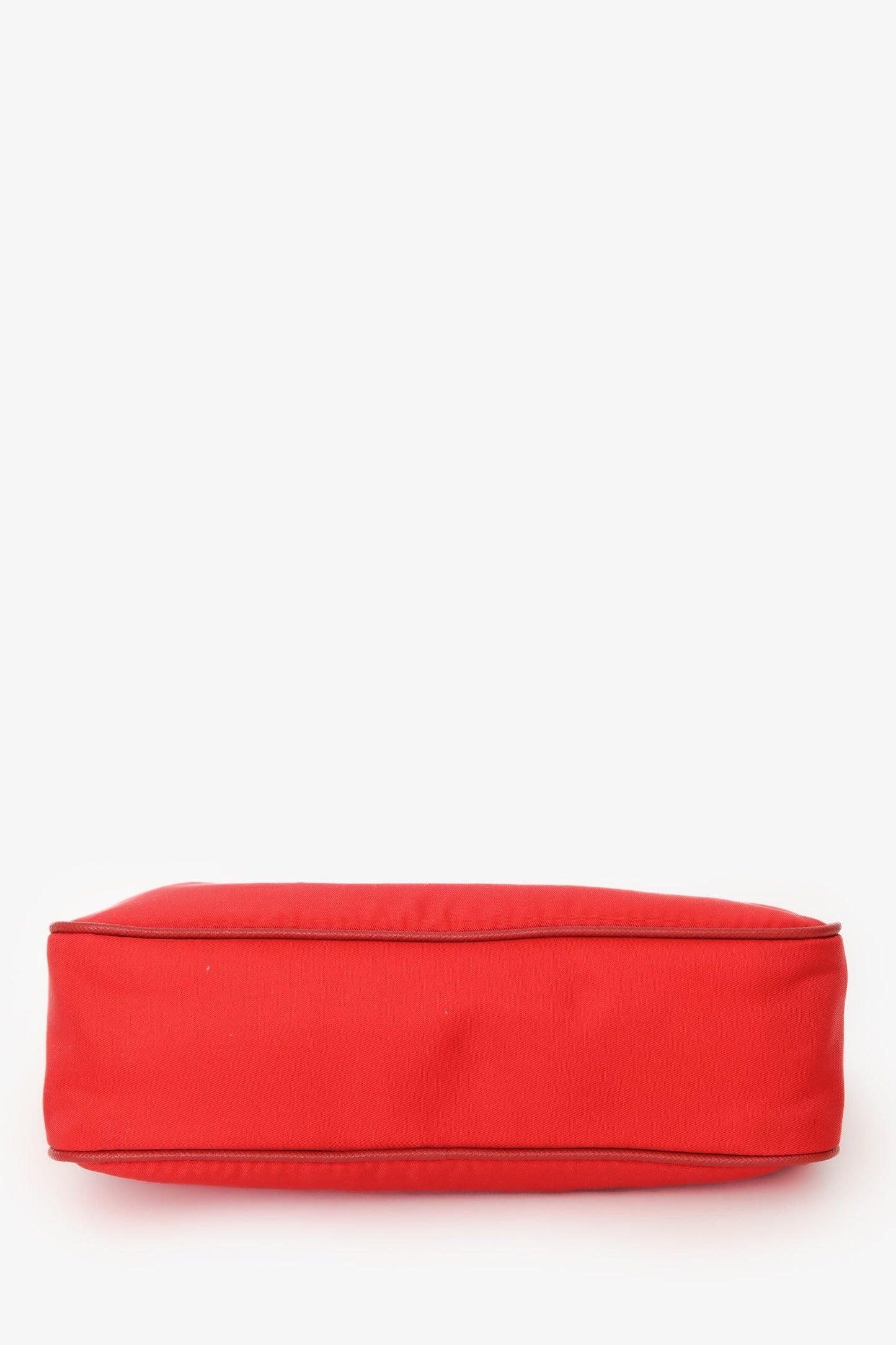 Prada Red Re-Nylon Re-Edition 2005 Bag With Strap + Pouch
