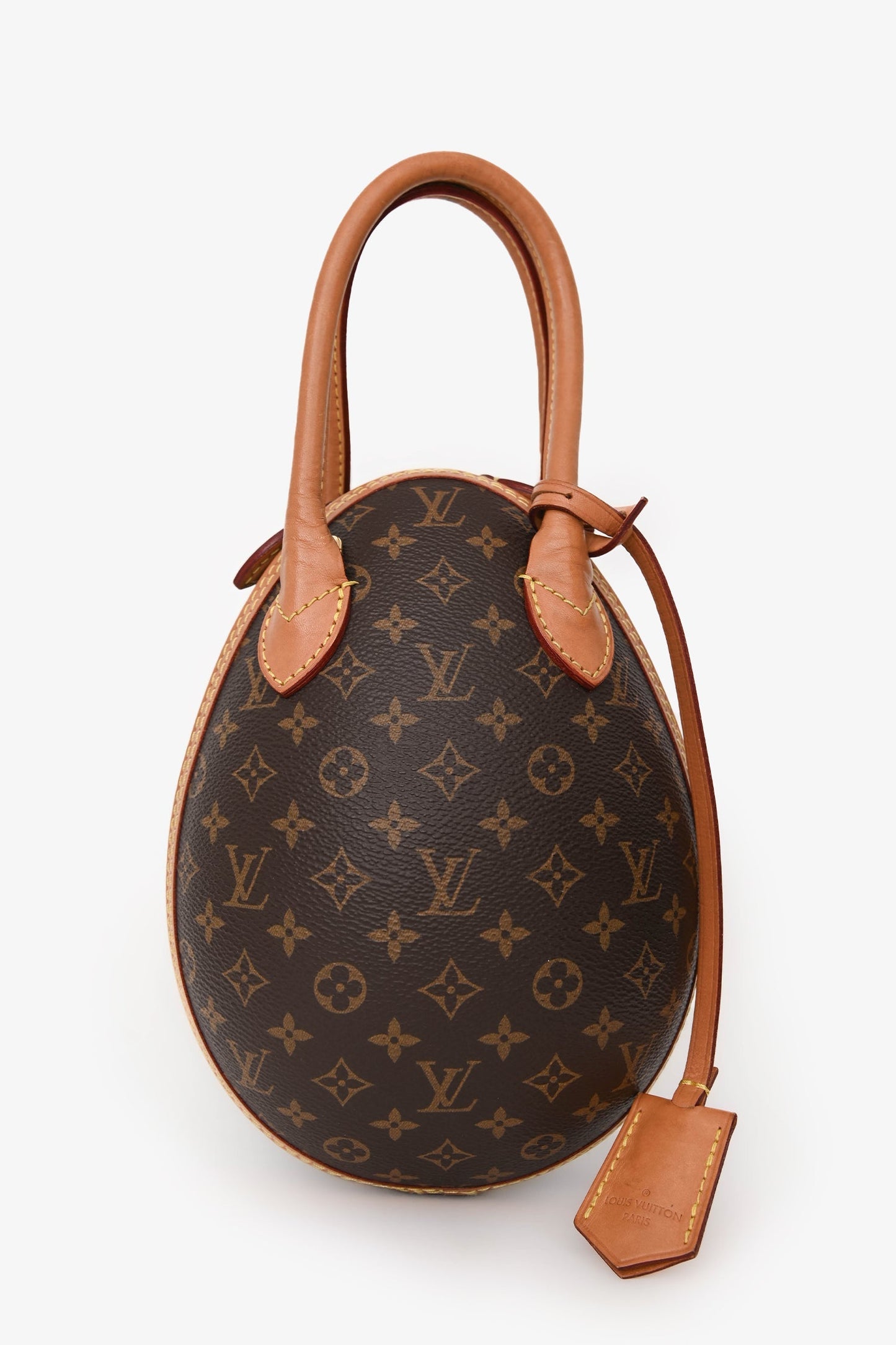 Louis Vuitton 2019 Brown Monogram Egg Top Handle With Strap