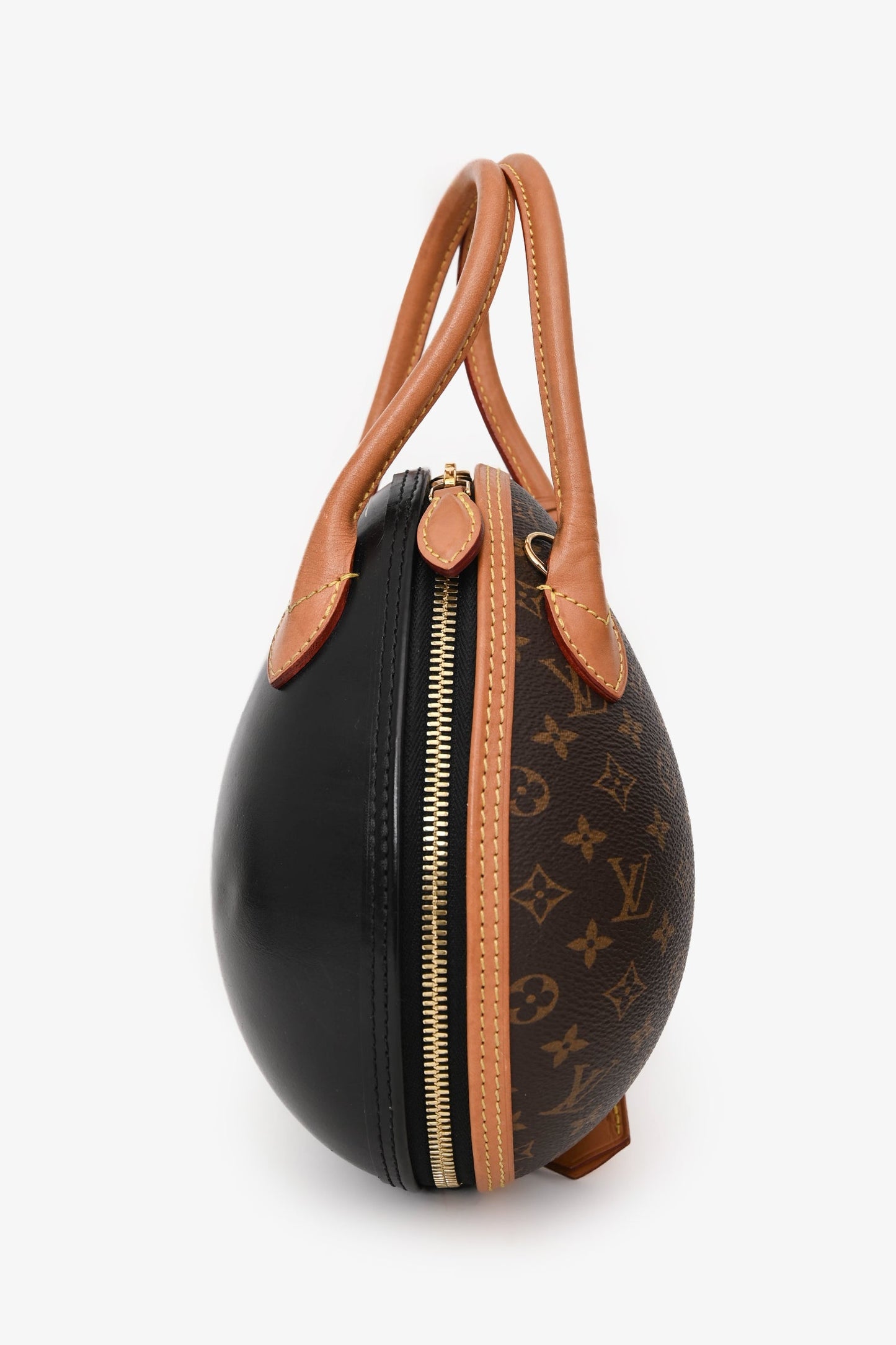 Louis Vuitton 2019 Brown Monogram Egg Top Handle With Strap