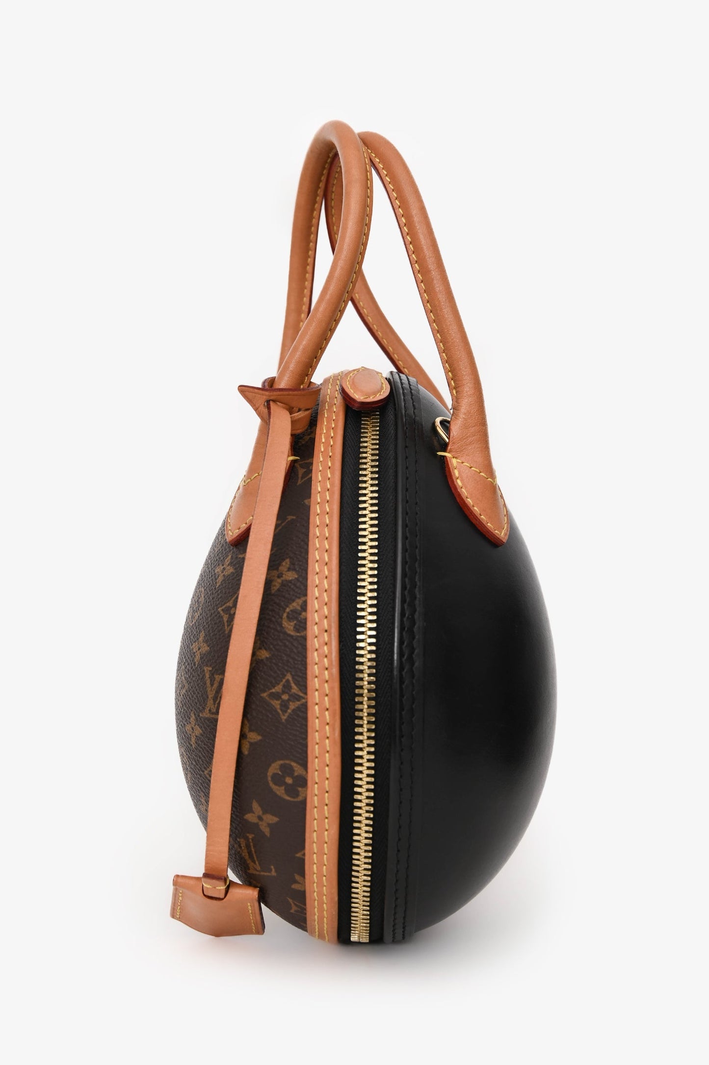 Louis Vuitton 2019 Brown Monogram Egg Top Handle With Strap
