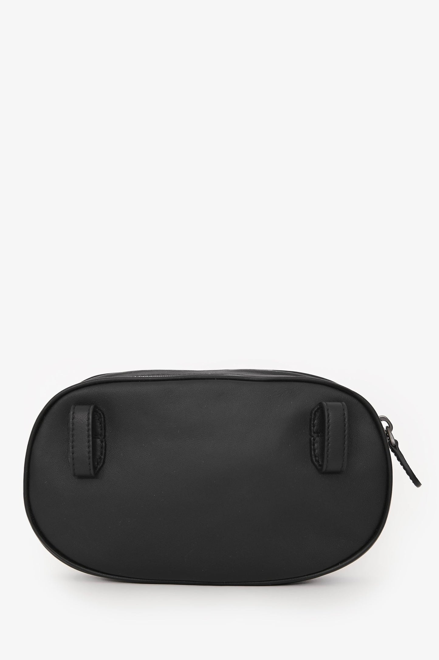 Bottega Veneta Black Leather Intrecciato Belt Bag