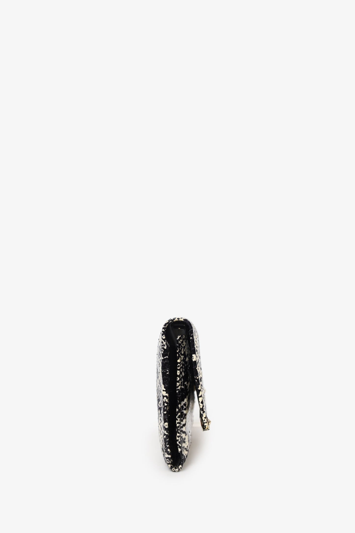 Jimmy Choo Snakeskin Print Clutch
