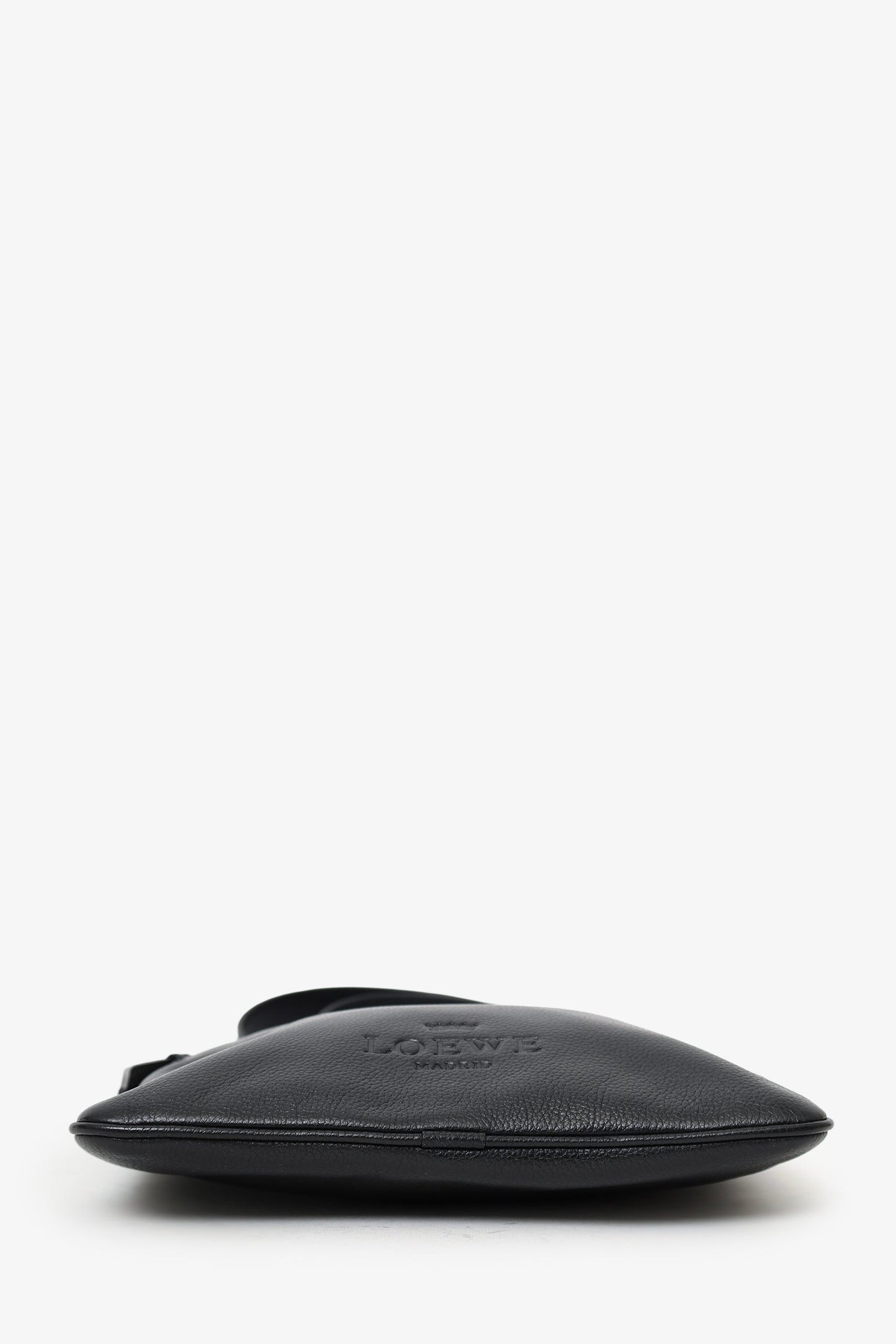 Loewe Black Leather Square Crossbody Bag