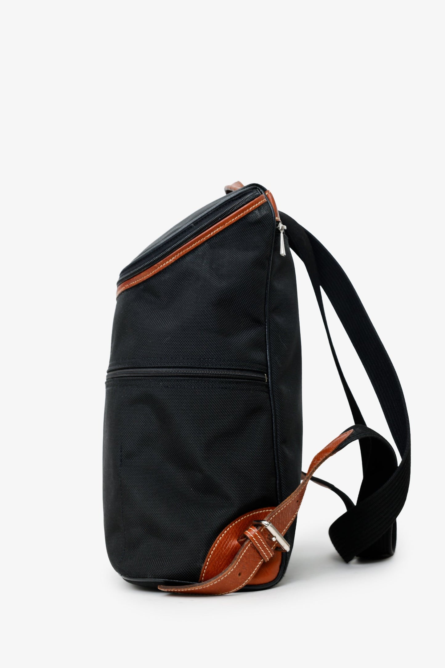 Longchamp Black Nylon Backpack