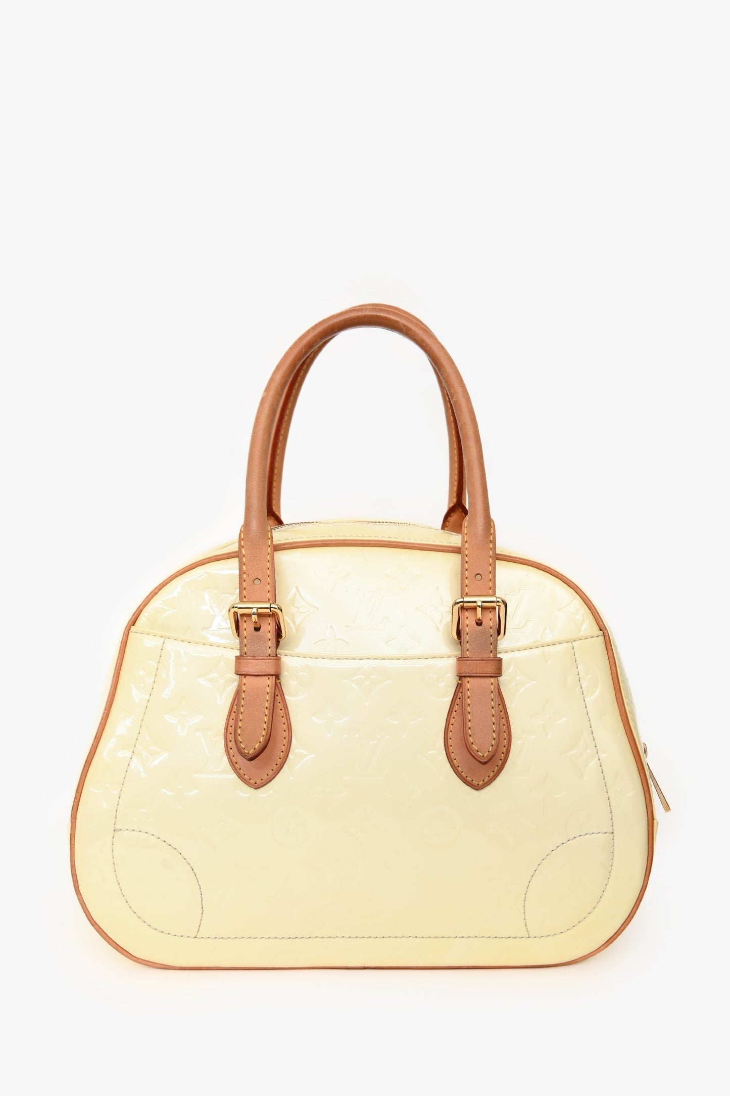 Louis Vuitton Off-White Vernis Summit Drive Top Handle