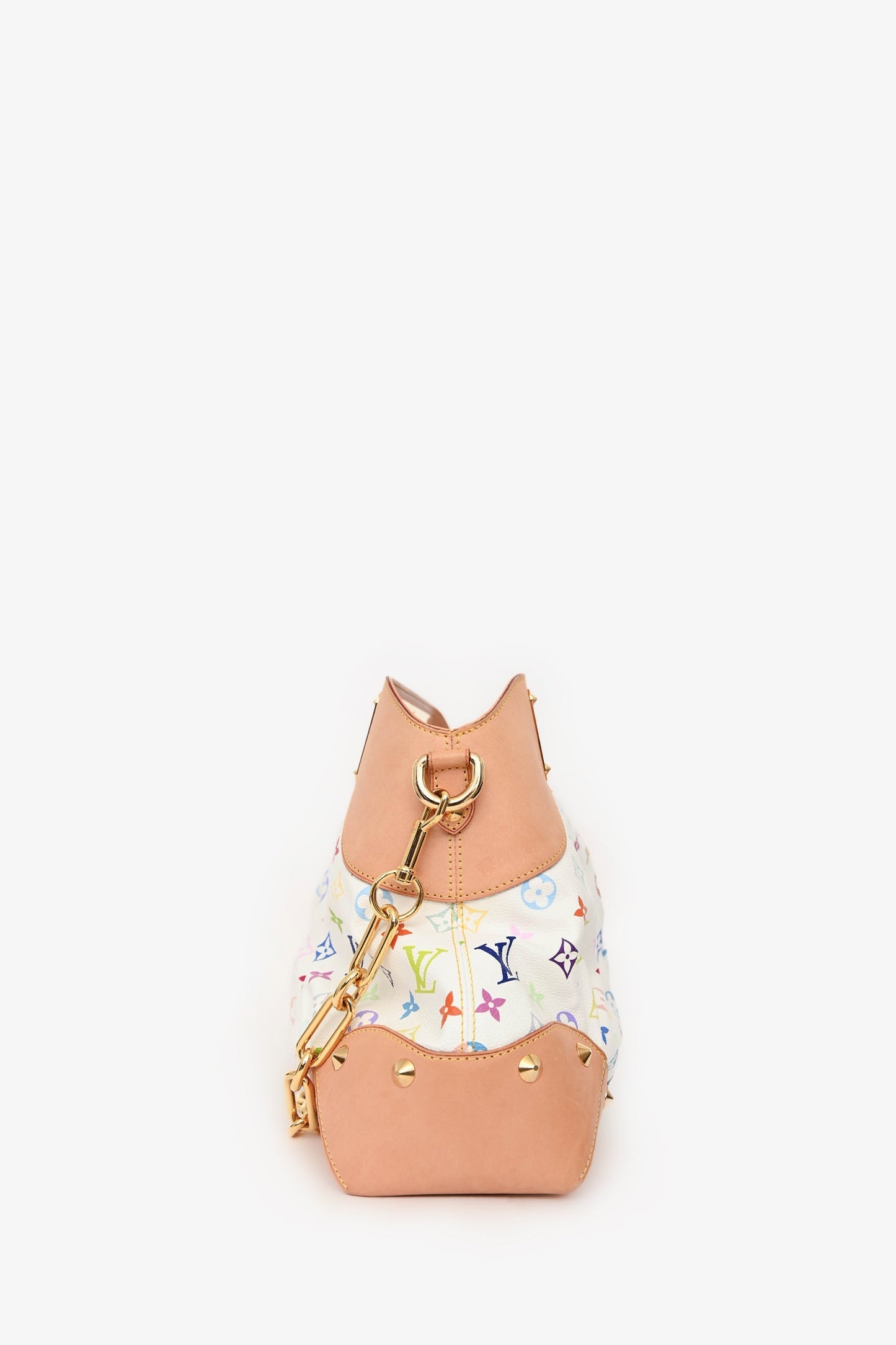 Louis Vuitton x Takashi Murakami White Multicolore Monogram Judy GM