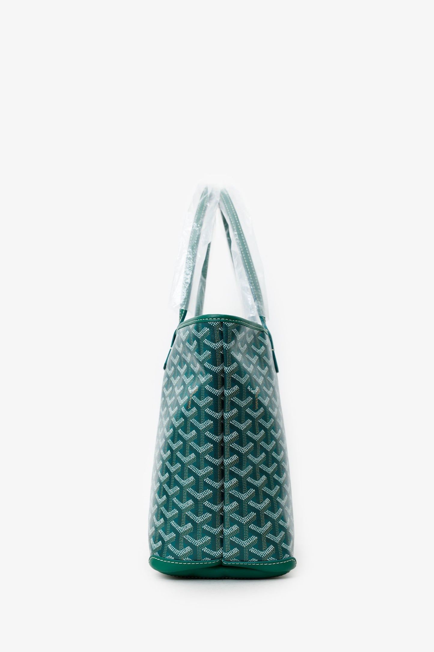 Goyard 2025 Green Goyardine Canvas 'Artois' MM Tote
