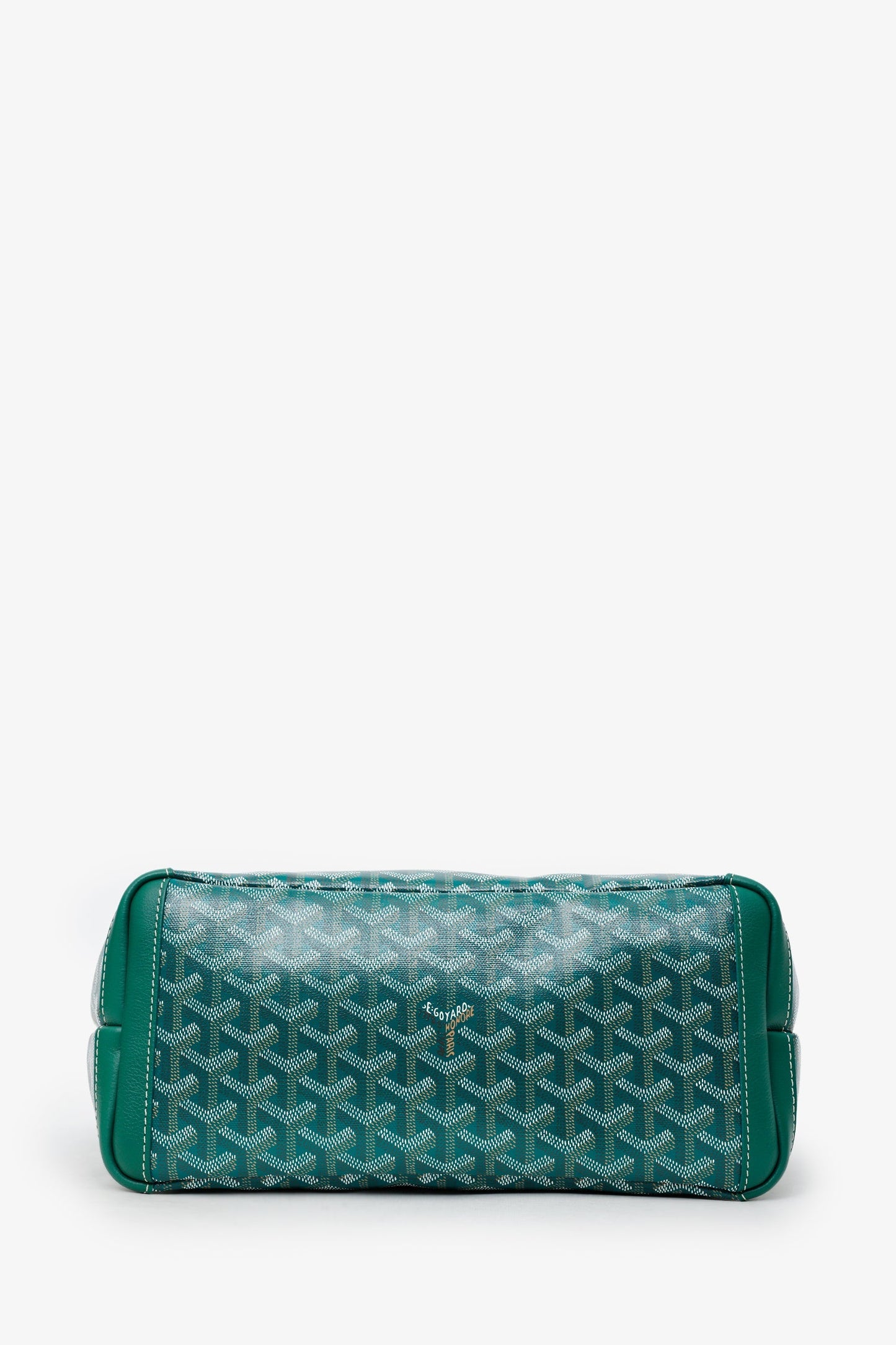Goyard 2025 Green Goyardine Canvas 'Artois' MM Tote