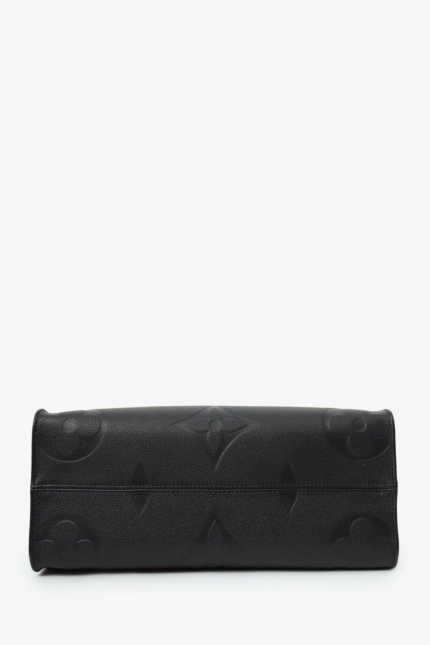 Louis Vuitton Black Monogram Empreinte Leather OnTheGo MM