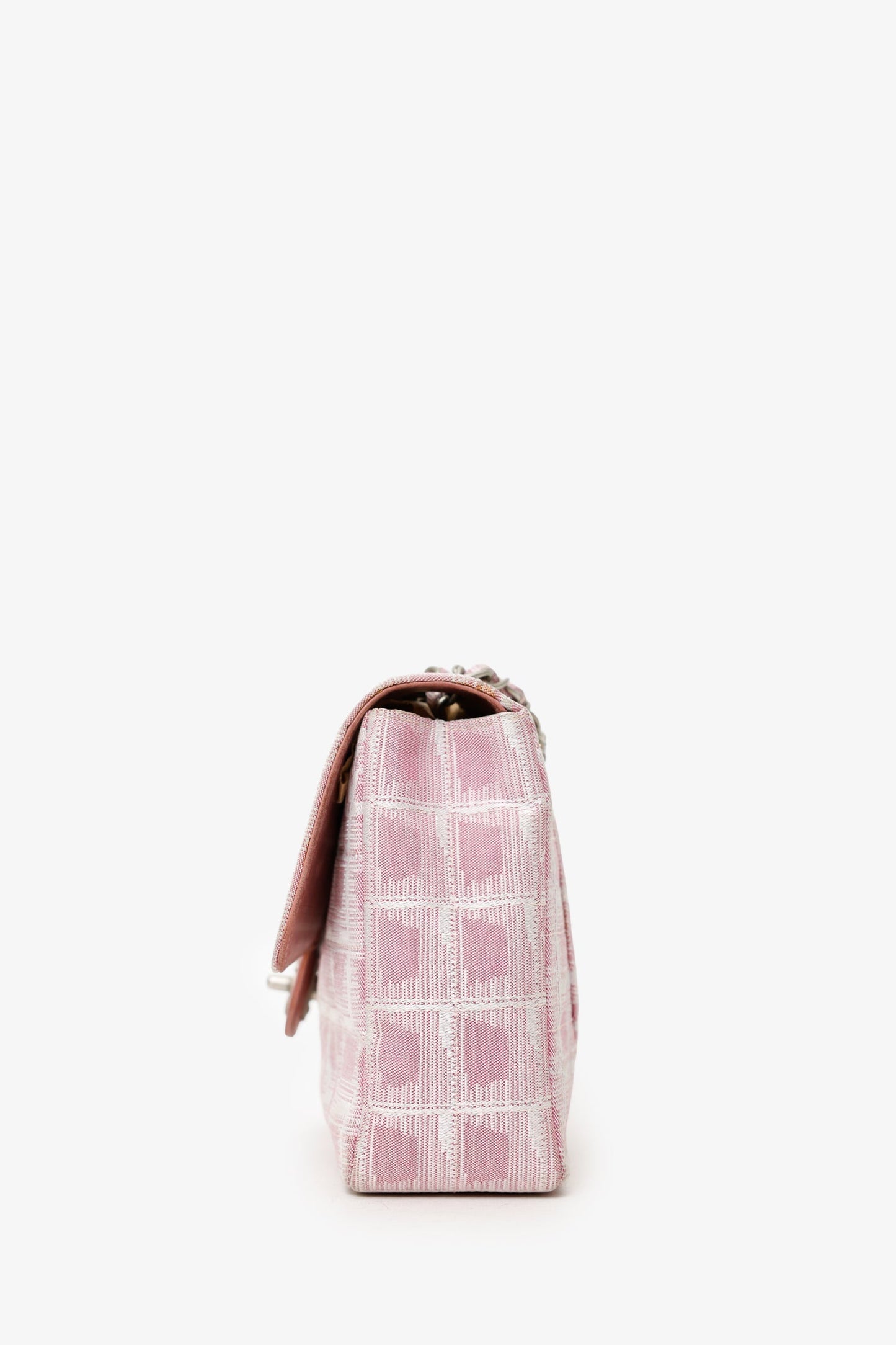 Chanel™ Pink Medium Travel 'Ligne' Flap Shoulder Bag
