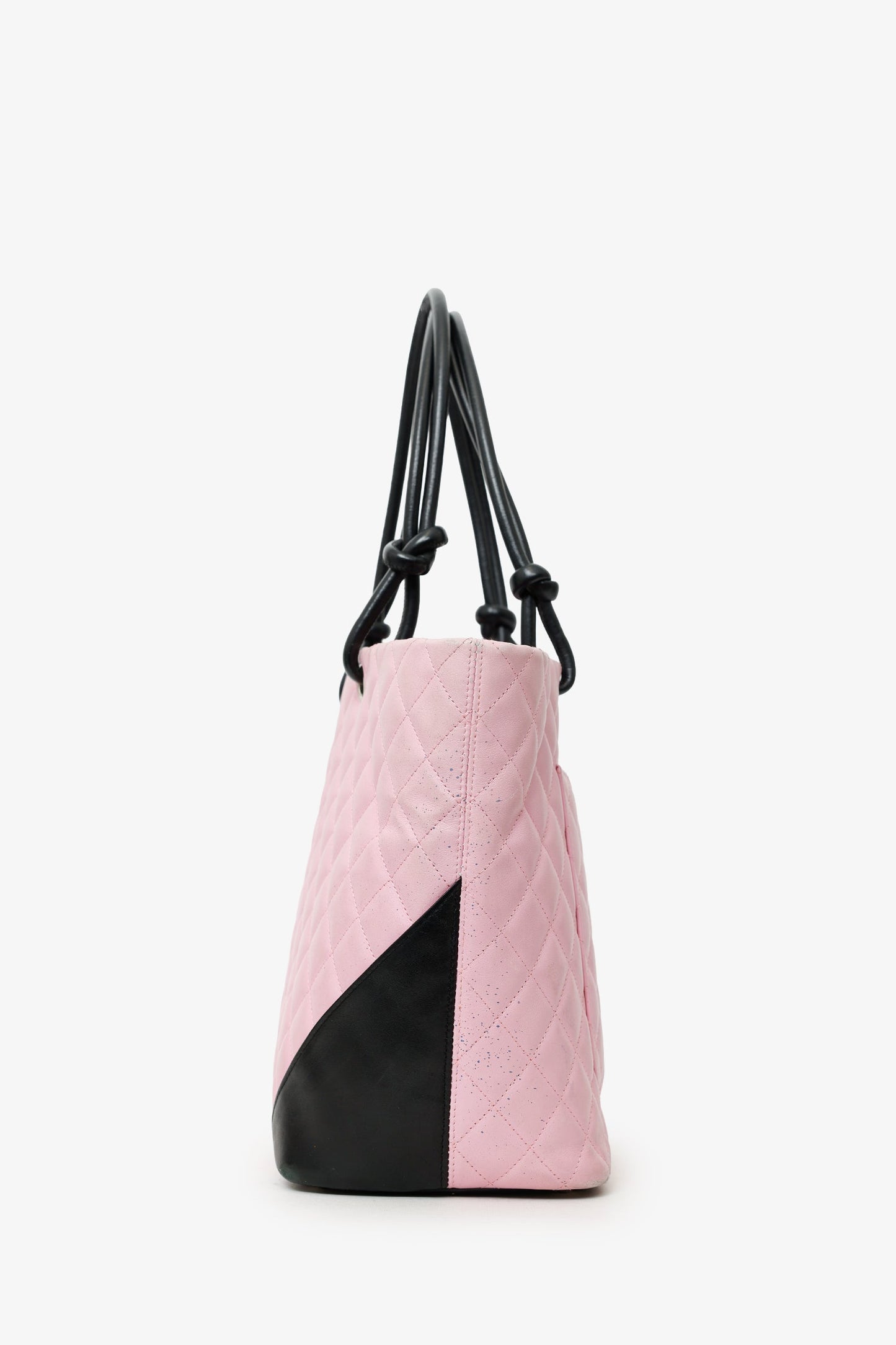Chanel™ 2003-2004 Pink Large Ligne Cambon Tote Bag