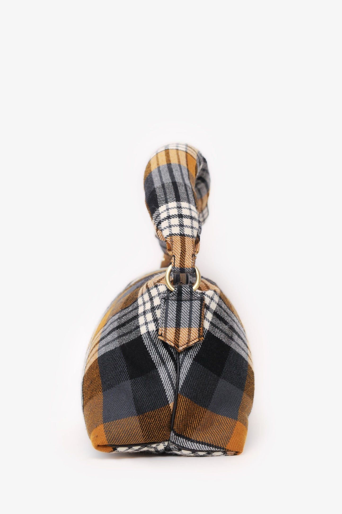 Dries Van Noten Brown/Multicolour Top Handle Bag