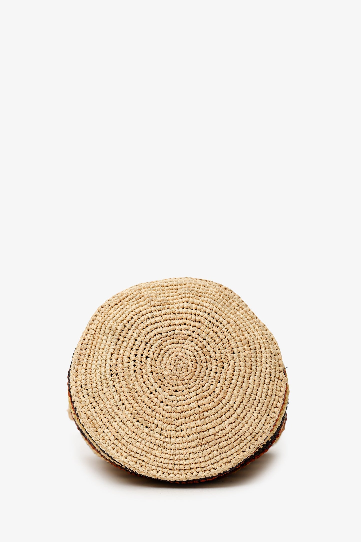 DÔEN Stripe Raffia Pia Bag