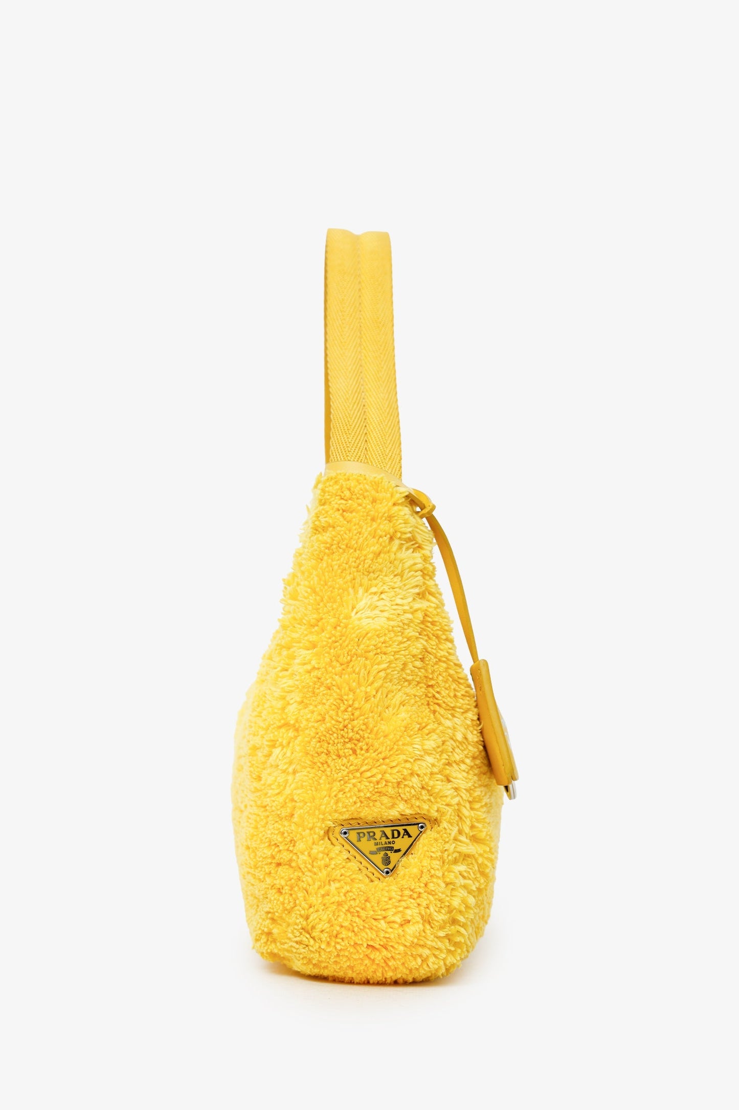 Prada Yellow Terry Re-edition 2000 Shoulder Bag