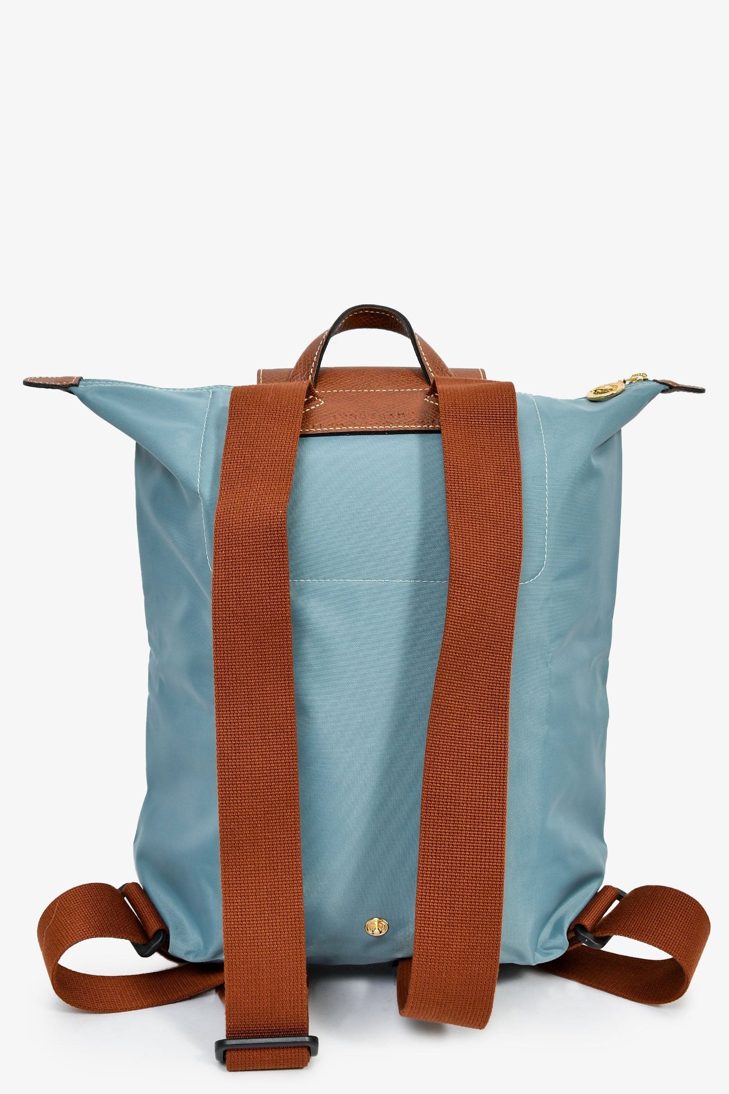 Longchamp Blue Nylon Le Pliage Original M Backpack