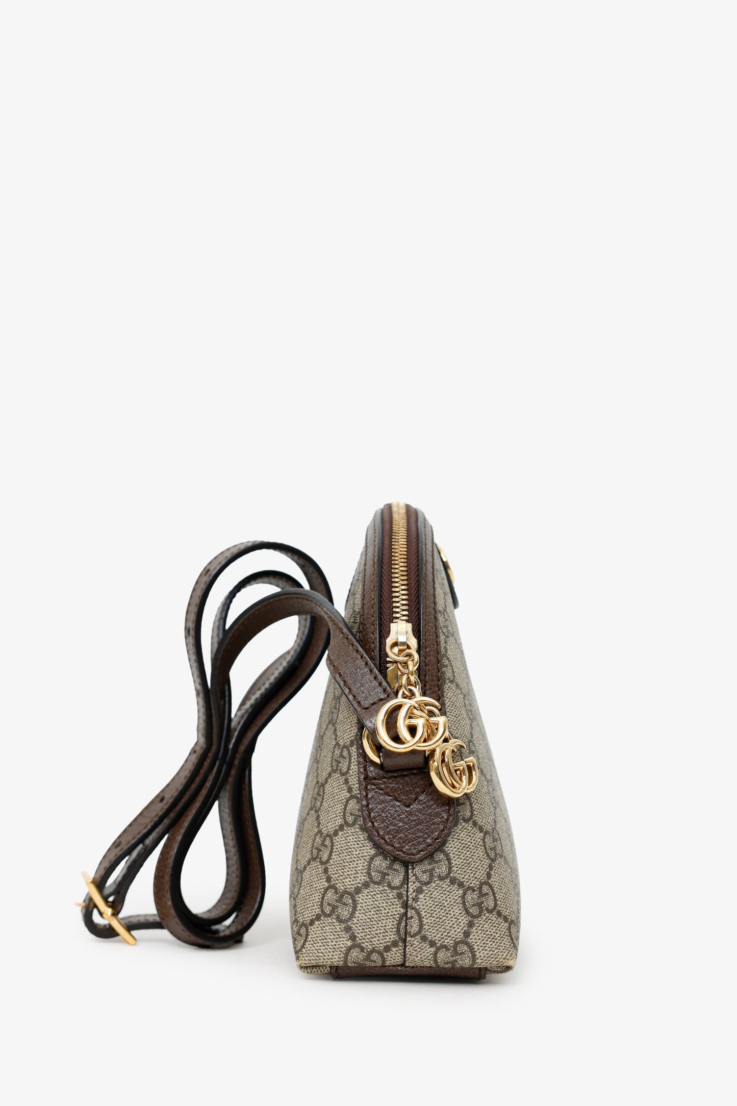 Gucci GG Supreme Ophidia Small Rounded Top Crossbody Bag
