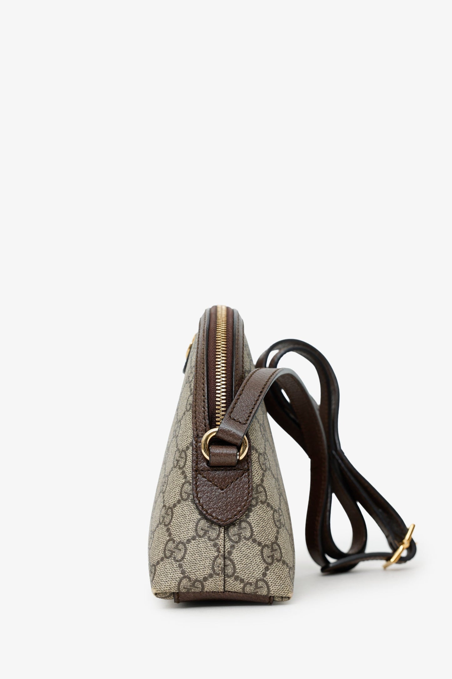 Gucci GG Supreme Ophidia Small Rounded Top Crossbody Bag