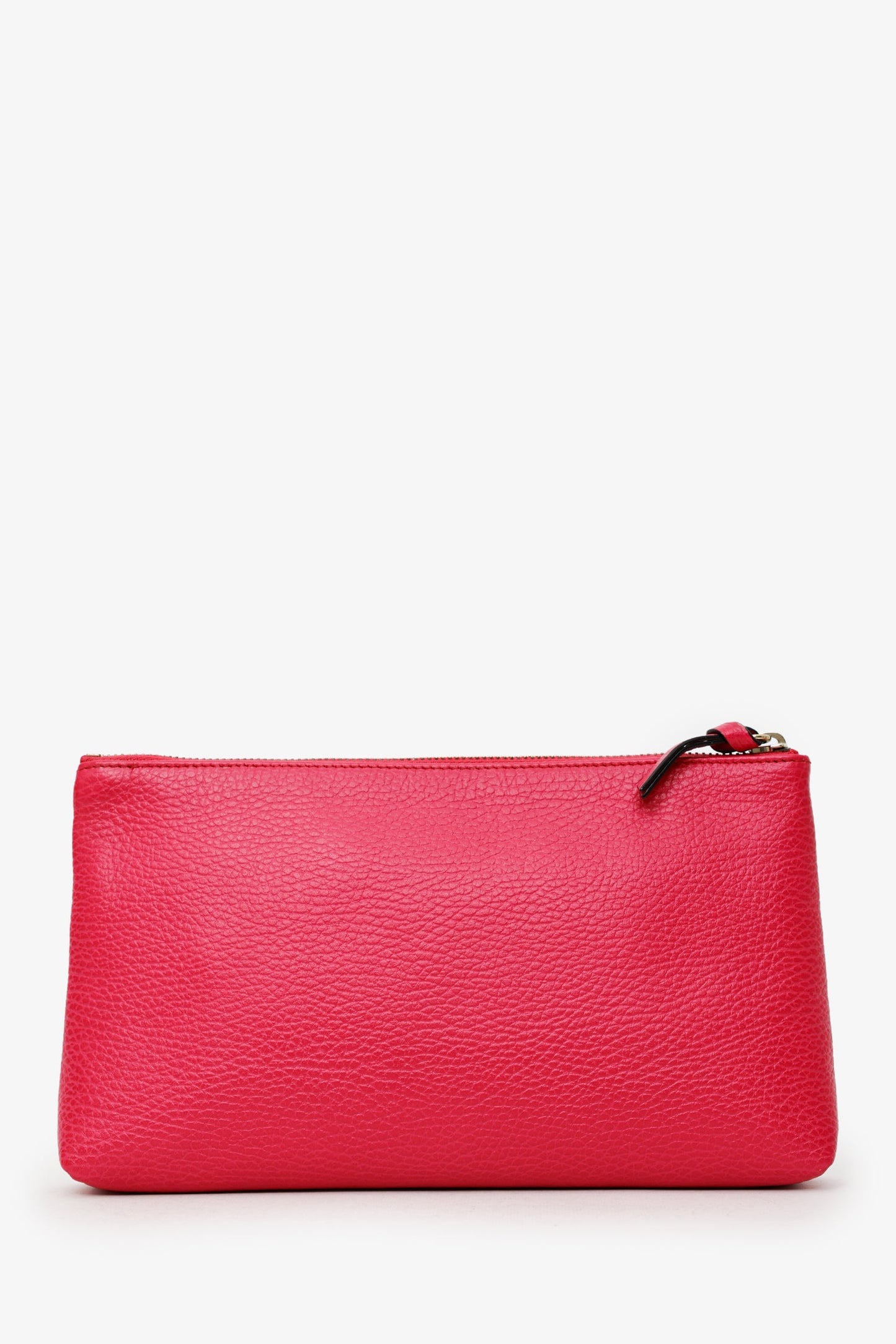 Gucci Pink Pebbled Leather Swing Clutch