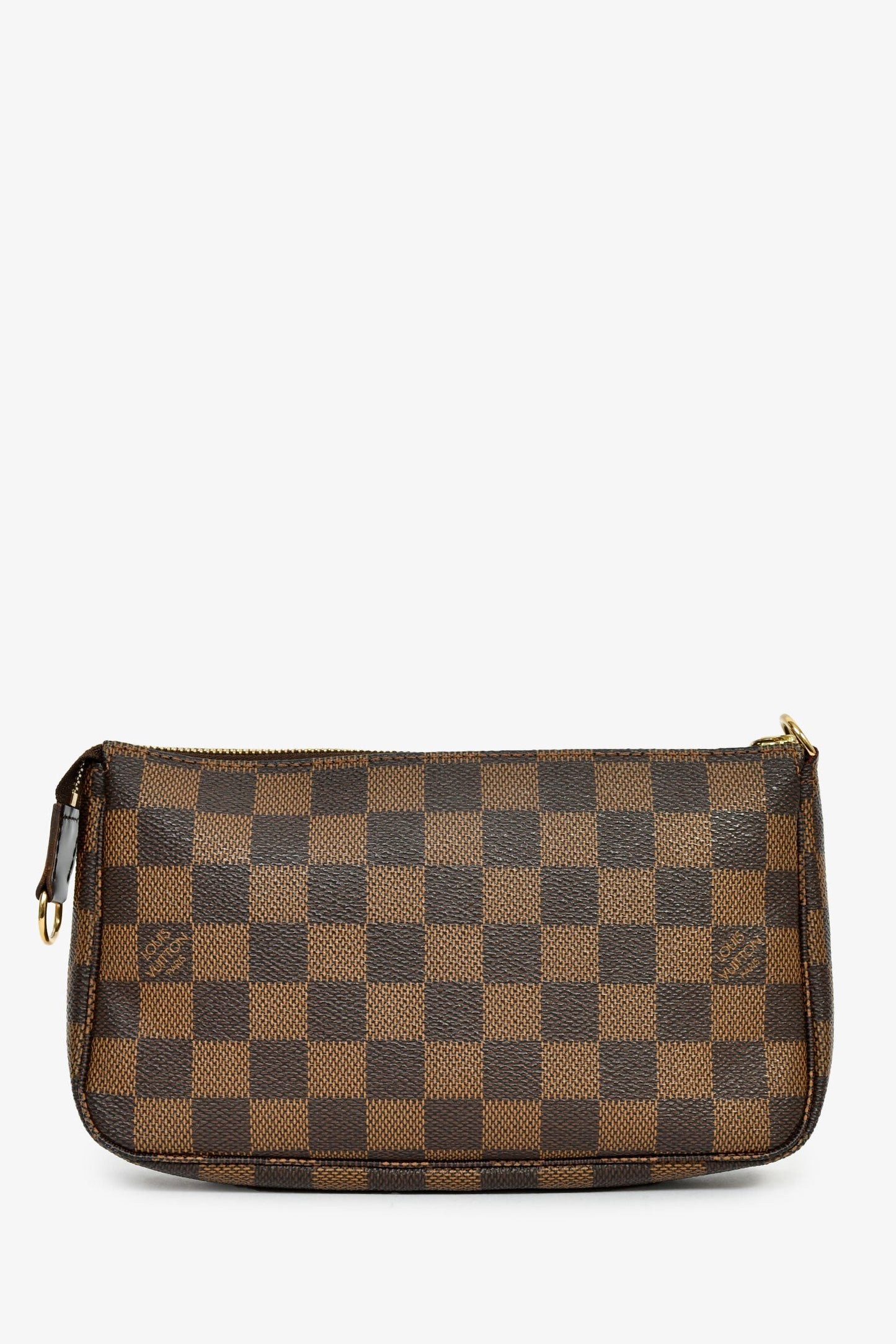 Louis Vuitton 2009 Damier Ebene Canvas Pochette Accessories